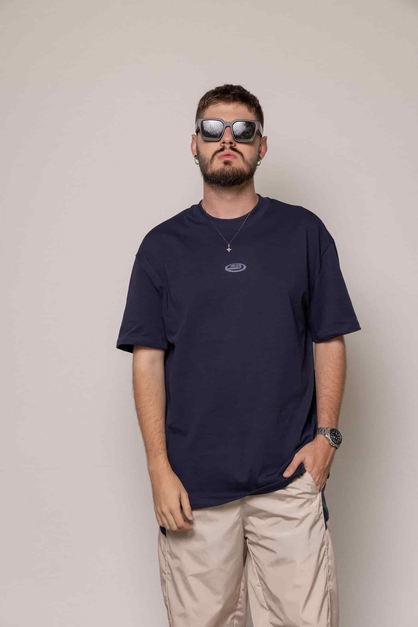 Camiseta Basica Sogno-Azul - miniatura 1