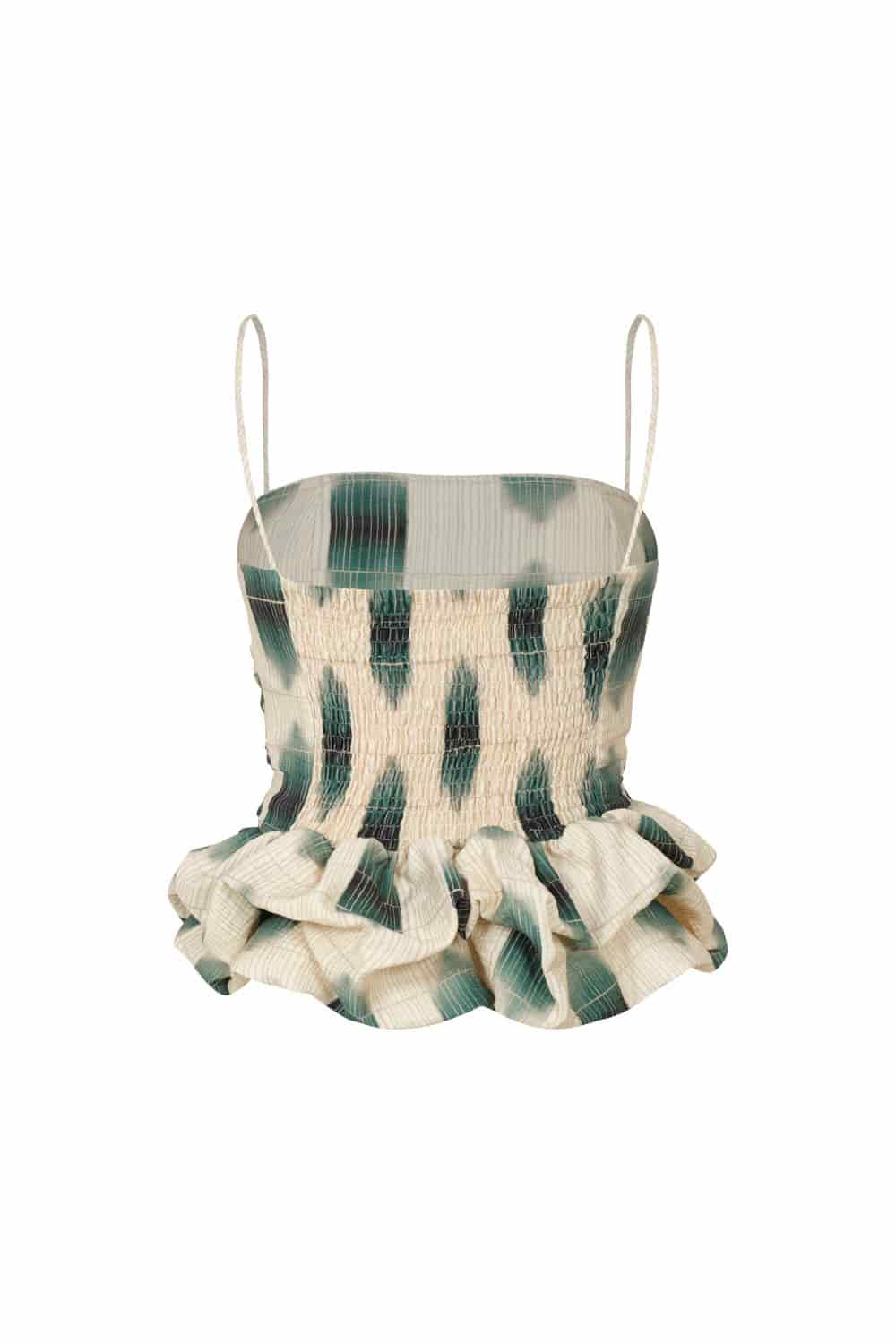 Crop top Maia esmeralda - miniatura 5