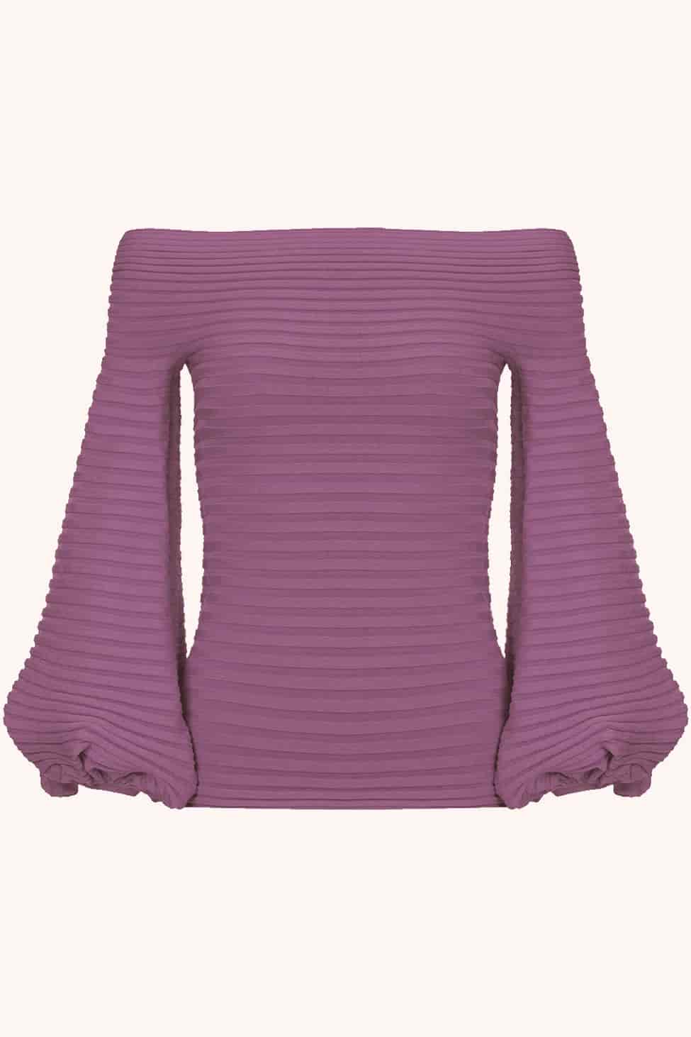 Conde Ribbed Blouse - miniatura 10