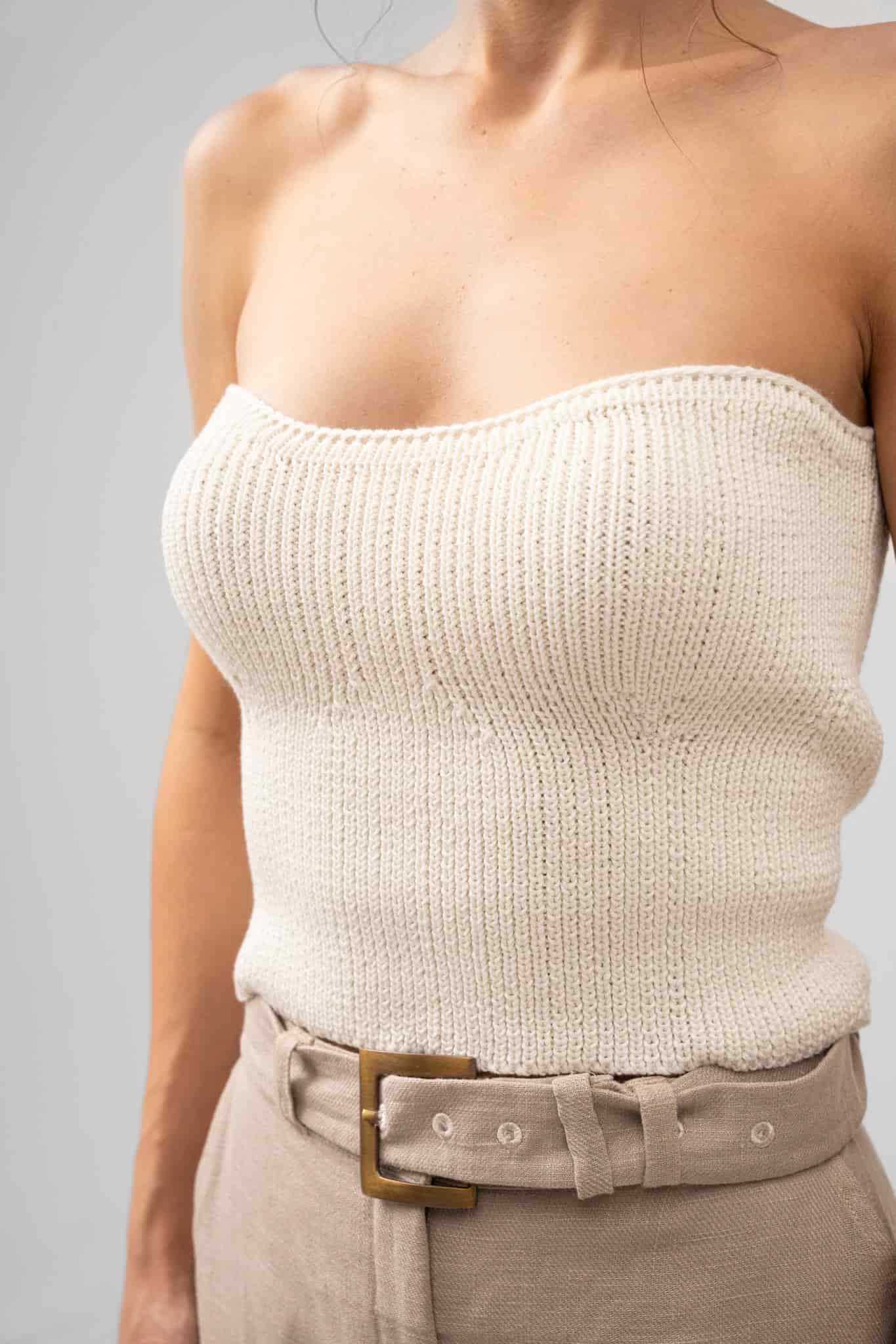 The Knitted Strapless Bodice - miniatura 1
