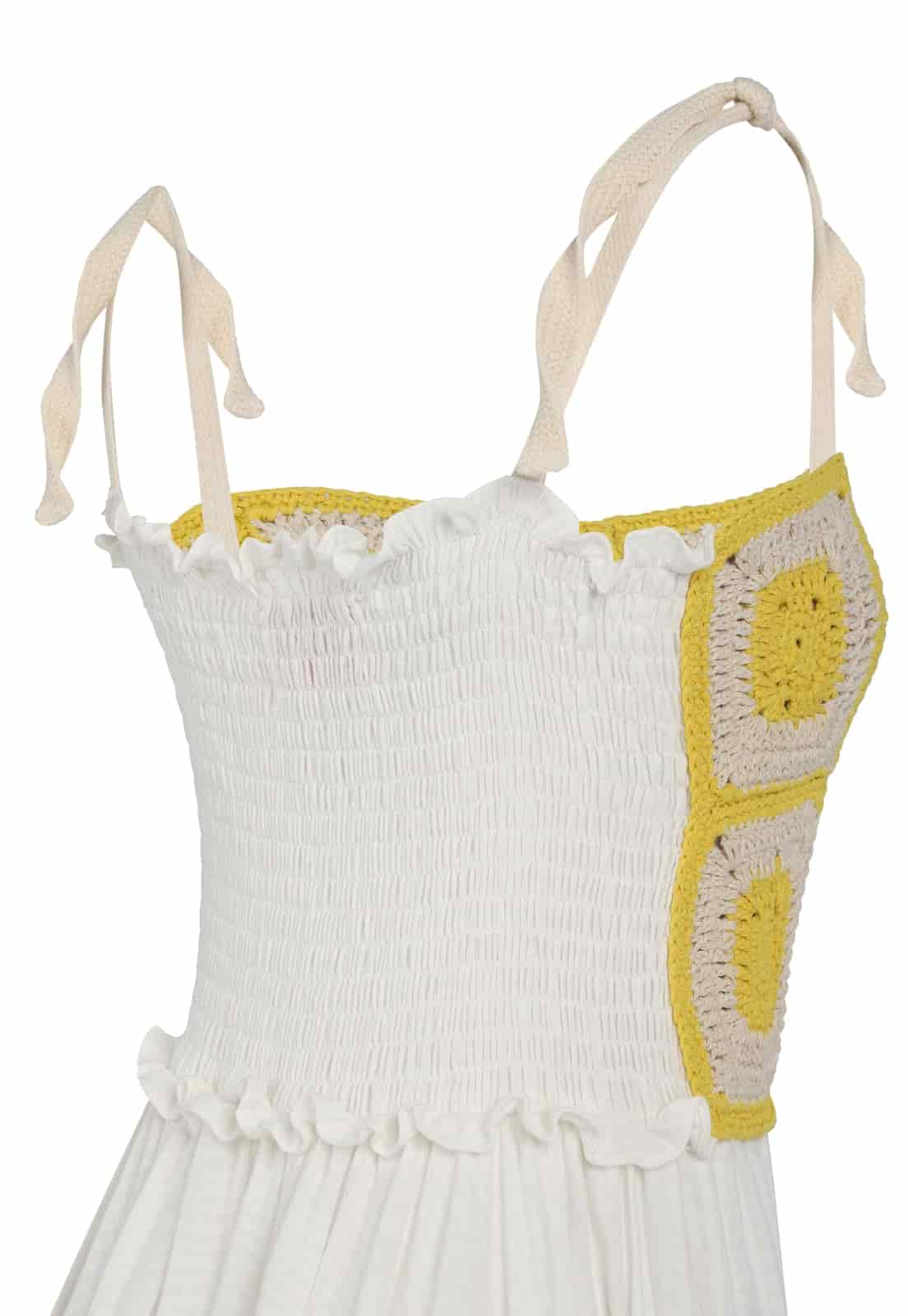 TAVALU ISLAND DRESS HANDMADE CROCHET - miniatura 3