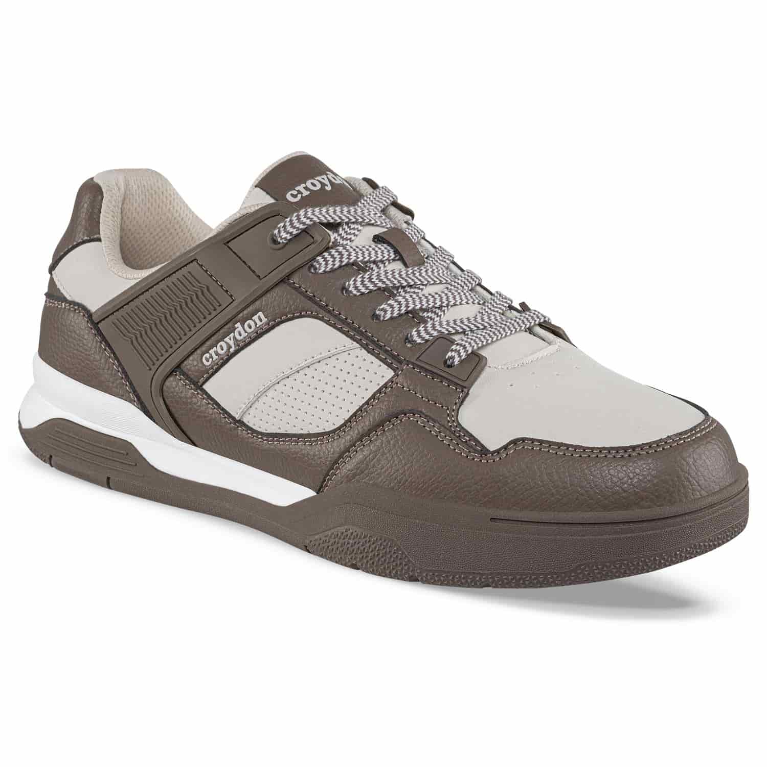 Tenis Urbanos Jecod Beige-Café Croydon Para Hombre - miniatura 1