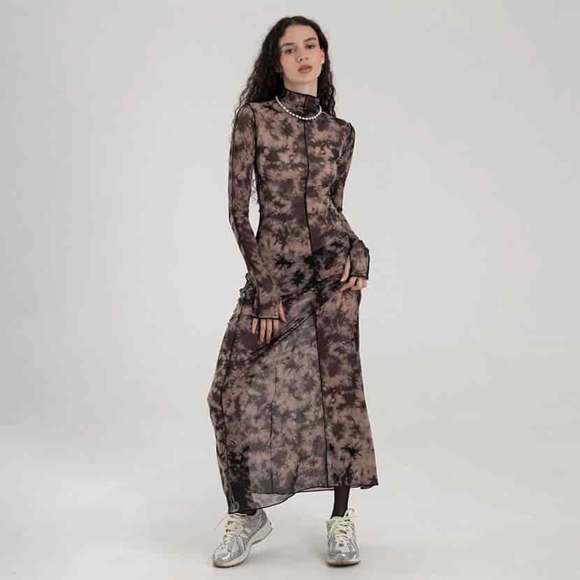 ROMA MESH DRESS - miniatura 10