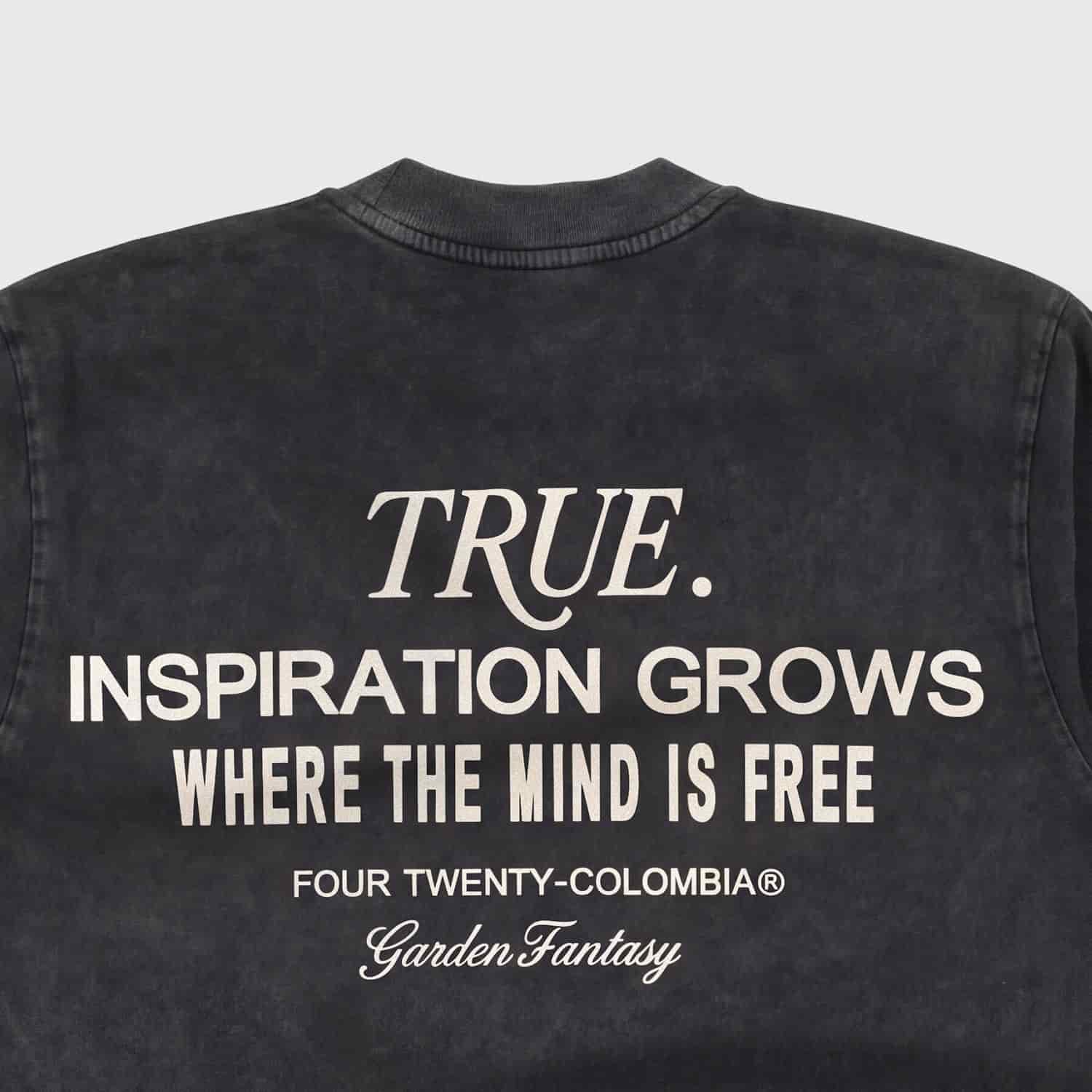 Garden LS T-Shirt - Black - miniatura 8