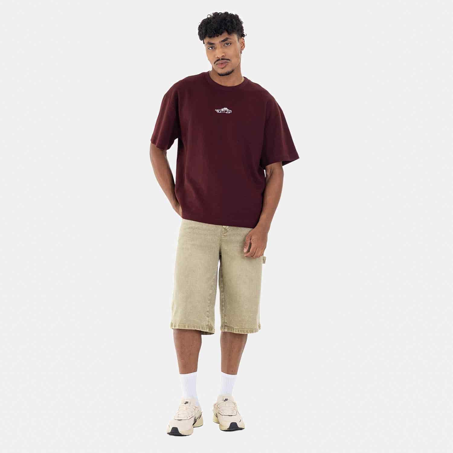 Classic Fit Jort Olive - miniatura 5