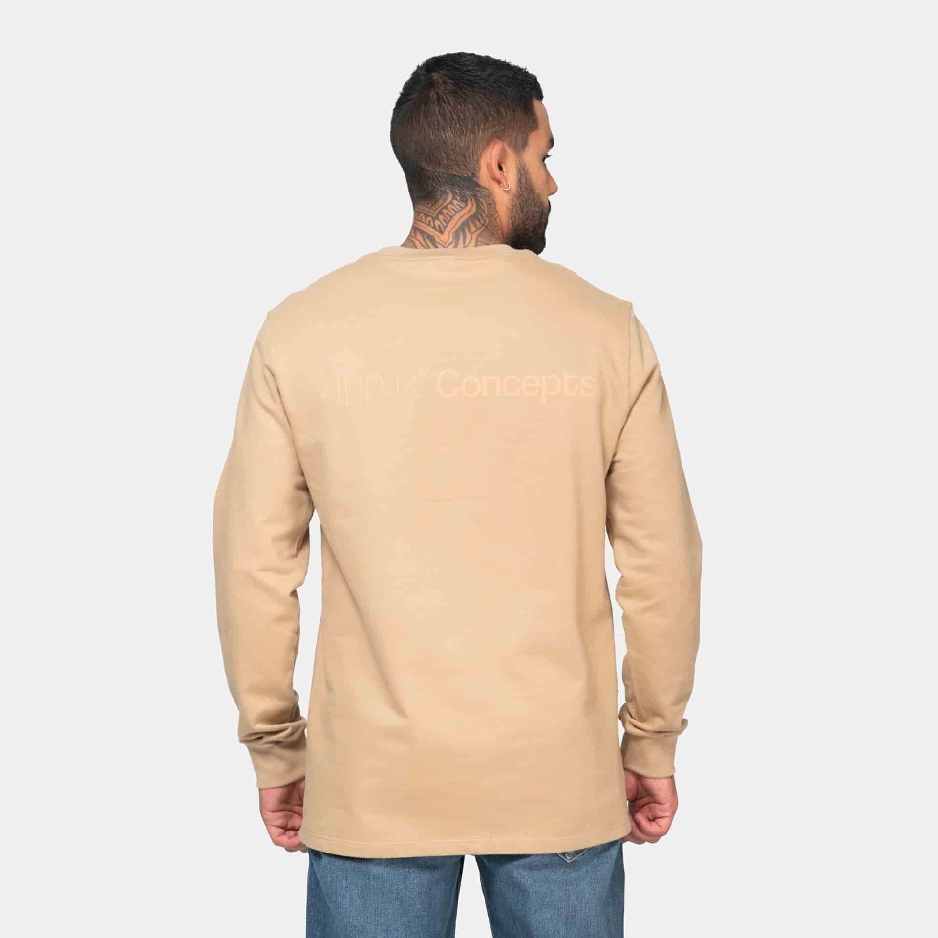 Long Sleeve Essential Kaki - miniatura 11