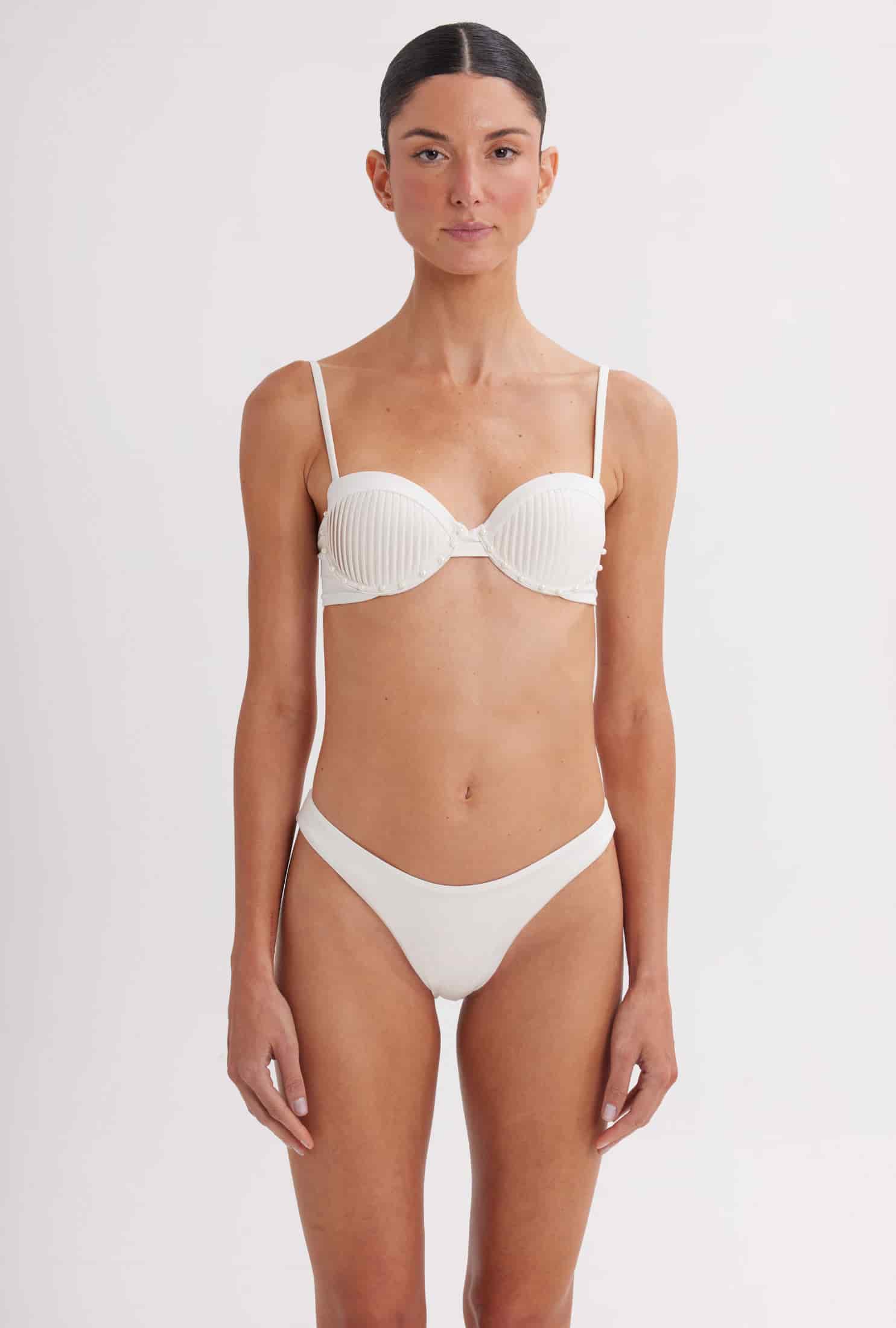 Top de Bikini Stef Ivory - miniatura 1