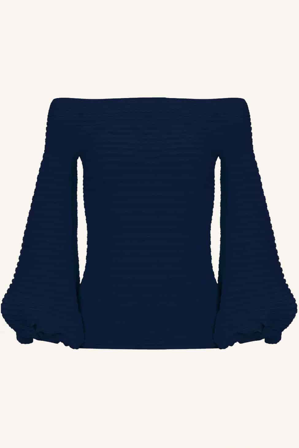 Conde Ribbed Blouse - miniatura 14