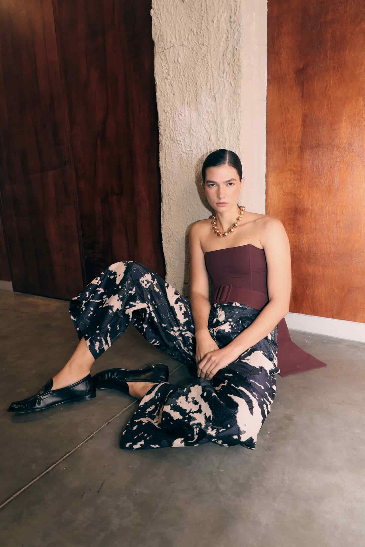 PANTALÓN NOA JACQUARD - miniatura 5