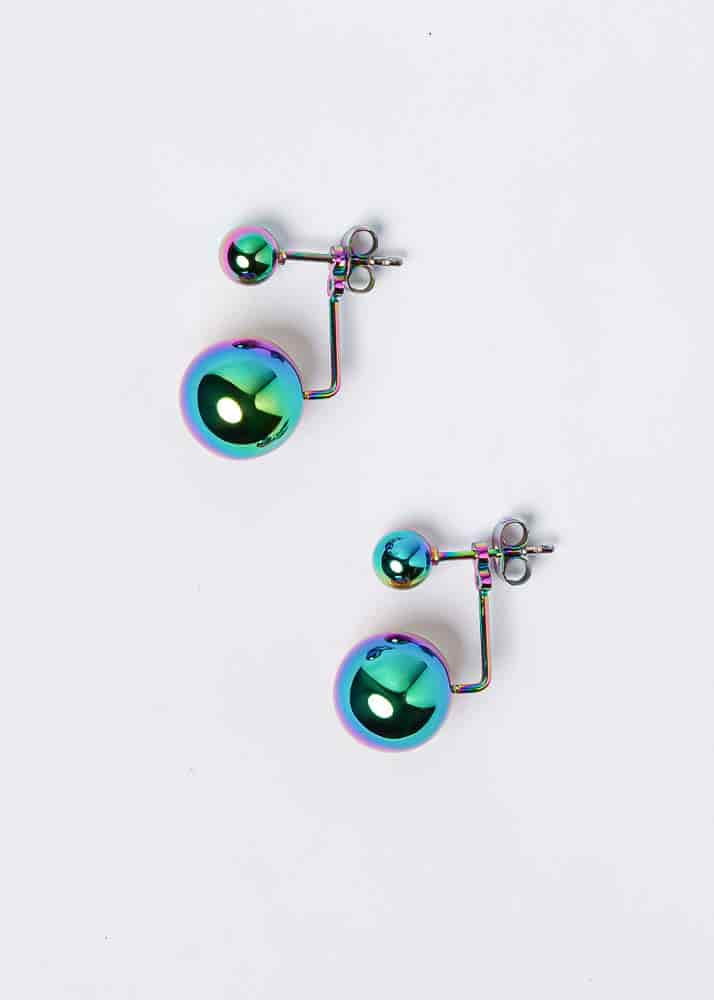 Aretes Saka Holographic - miniatura 2