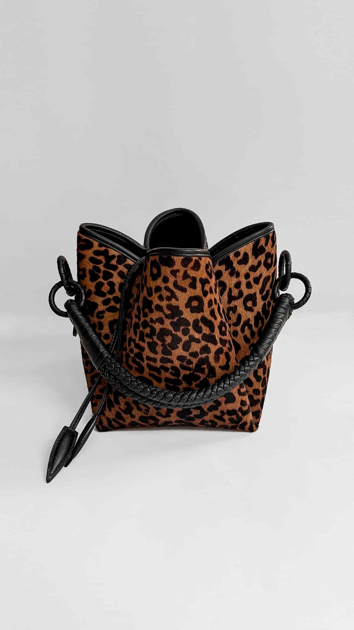 Tulip Bucket Bag, Leopard - miniatura 4