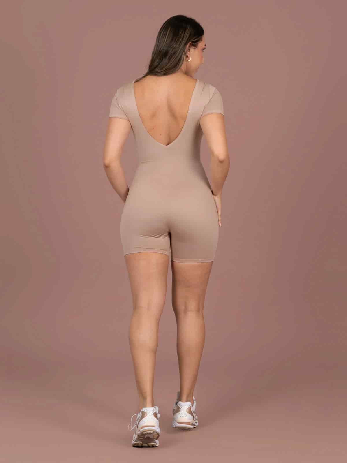 Enterizo awa beige - miniatura 3