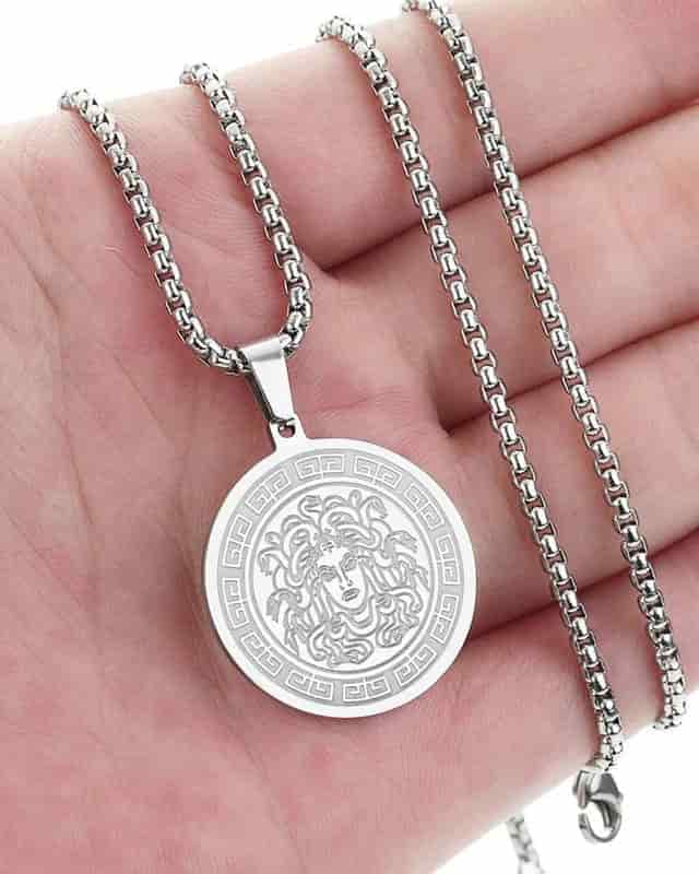 Medusa Long Chain (Gold & Silver) - miniatura 2