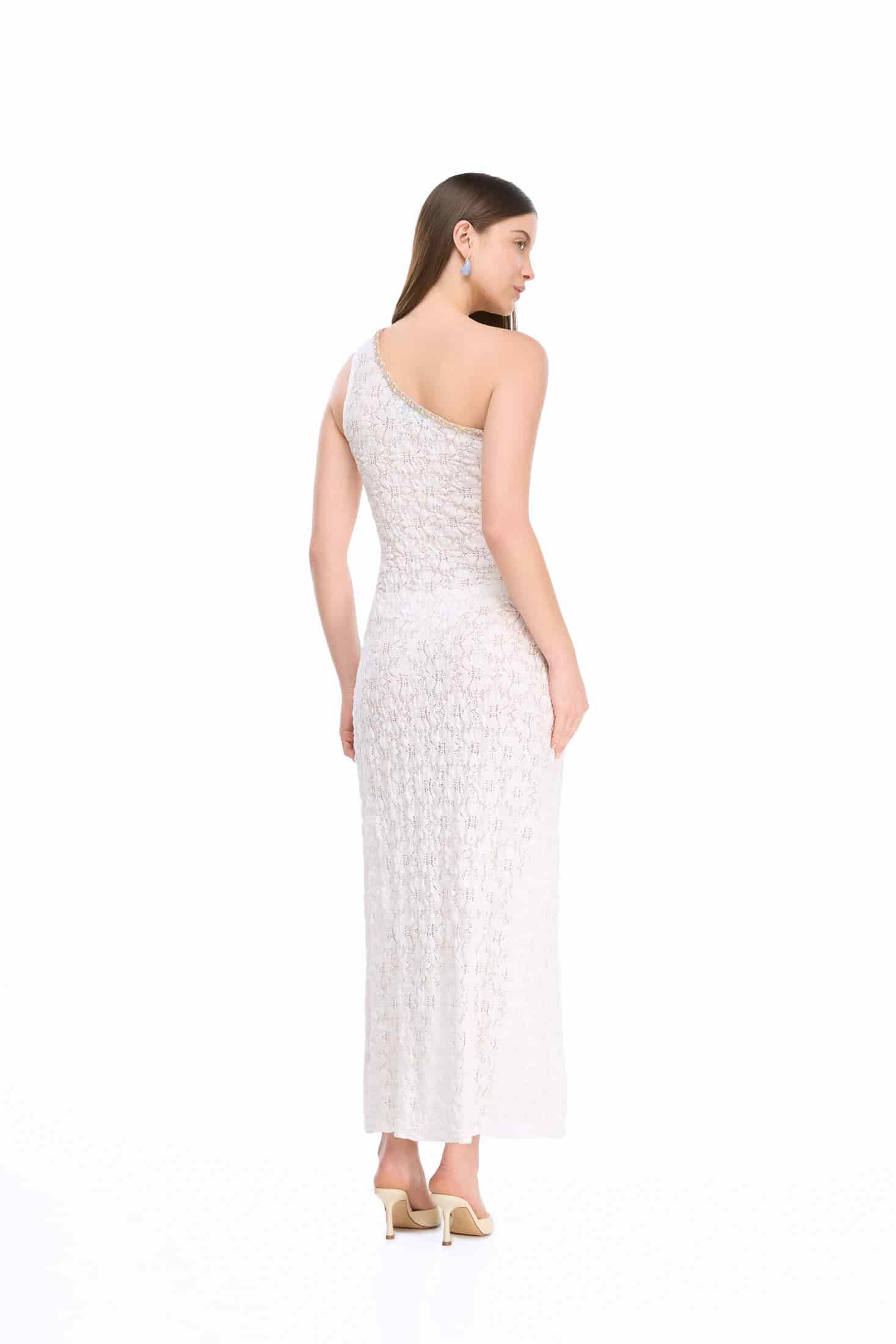 KOA MAXI DRESS WHITE - miniatura 3
