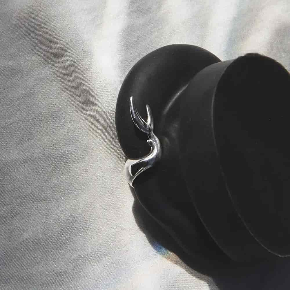 Earcuff Tiburón martillo - miniatura 6