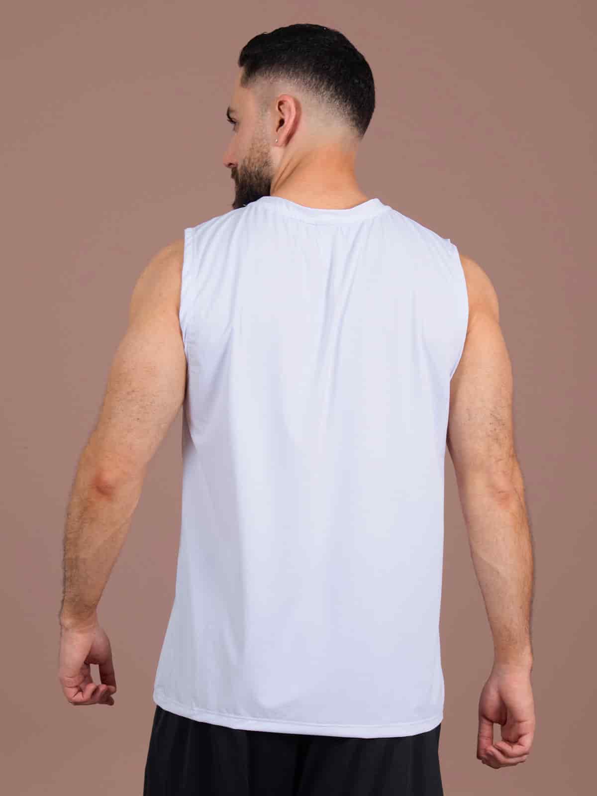 Camisilla hombre juno chicago blanca - miniatura 4