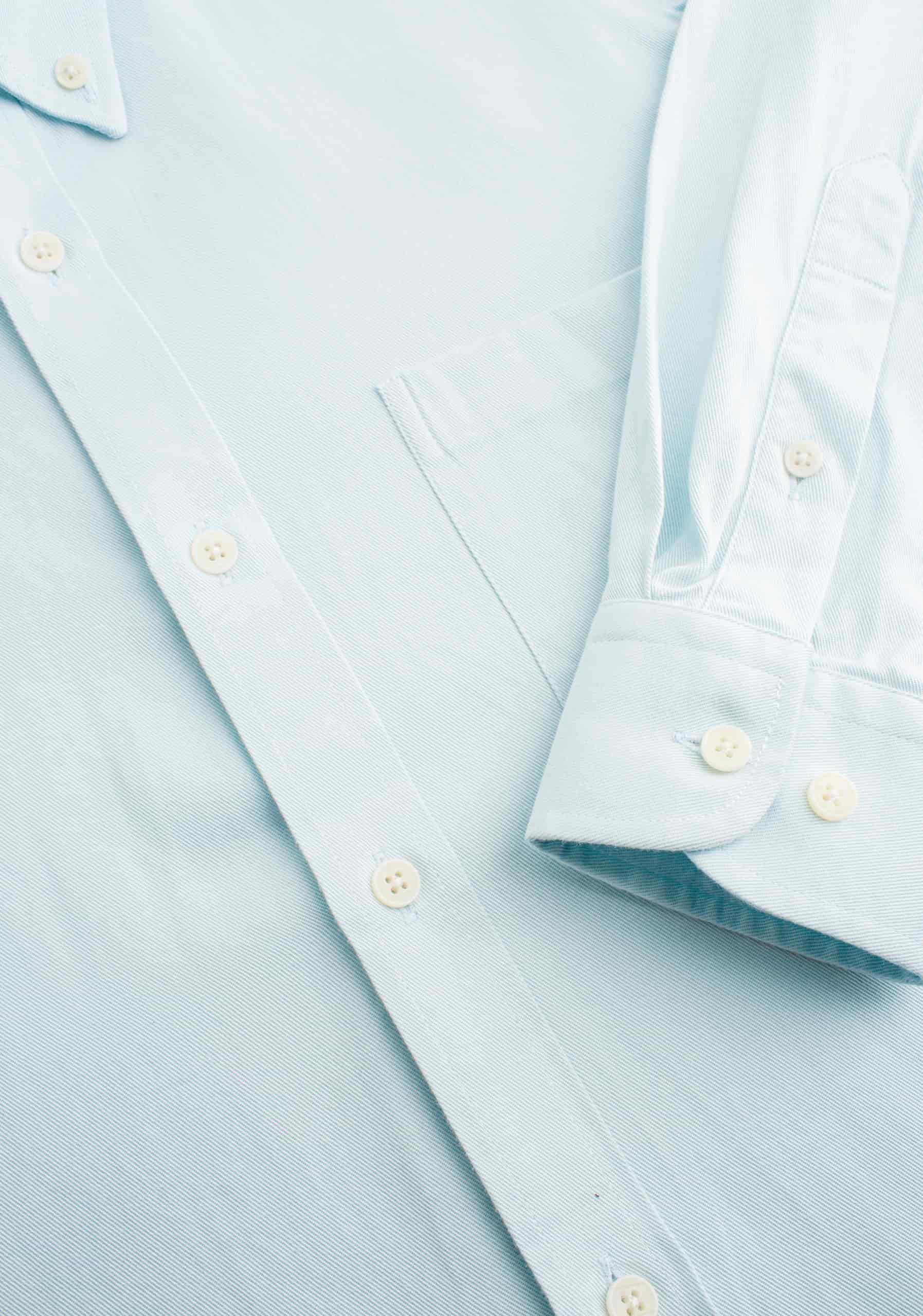 Camisa H CF Hamilton Tencel Azul Claro - miniatura 4