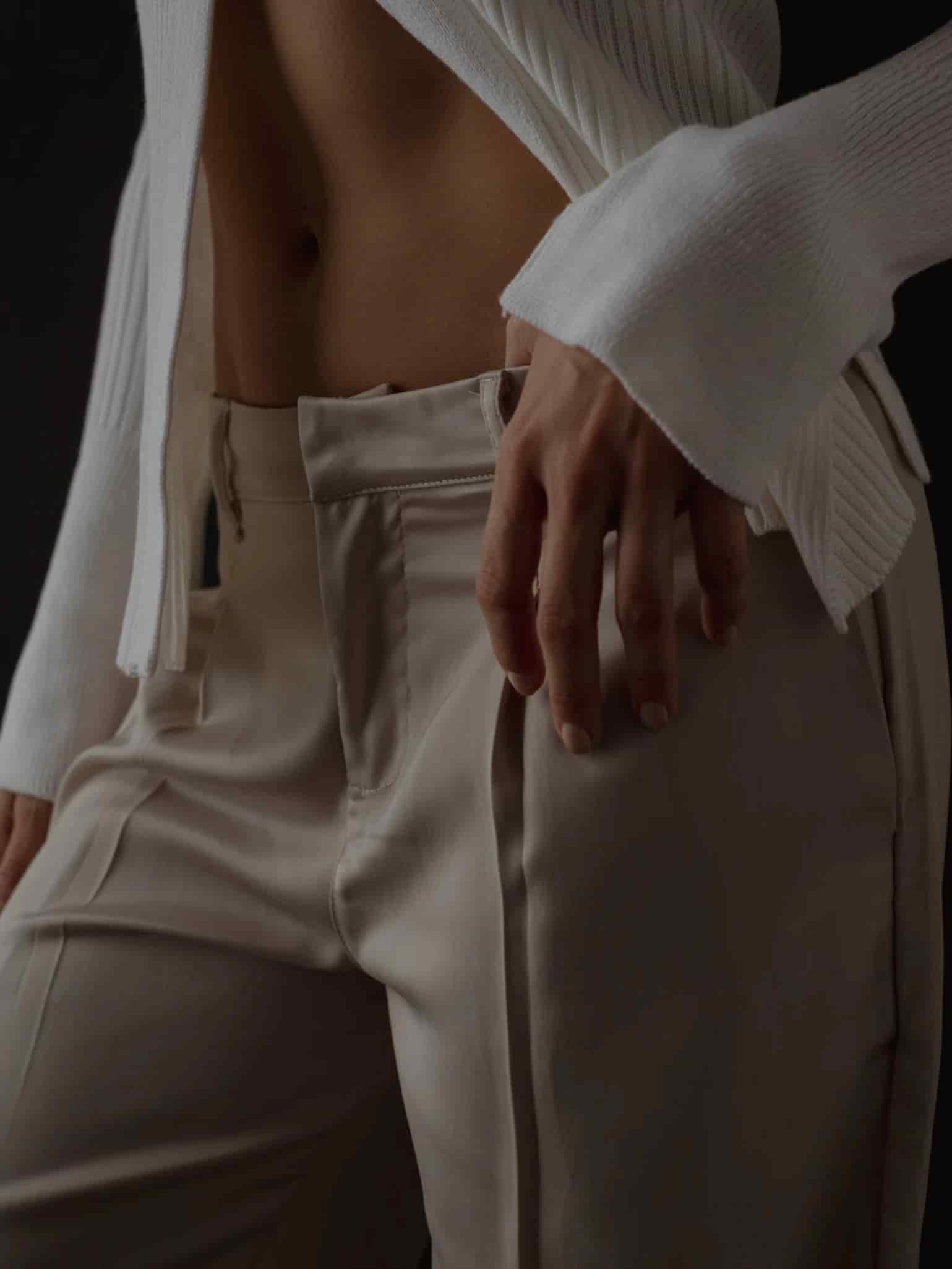 NOT SO MODEST TROUSER - SAND PEARL - miniatura 3