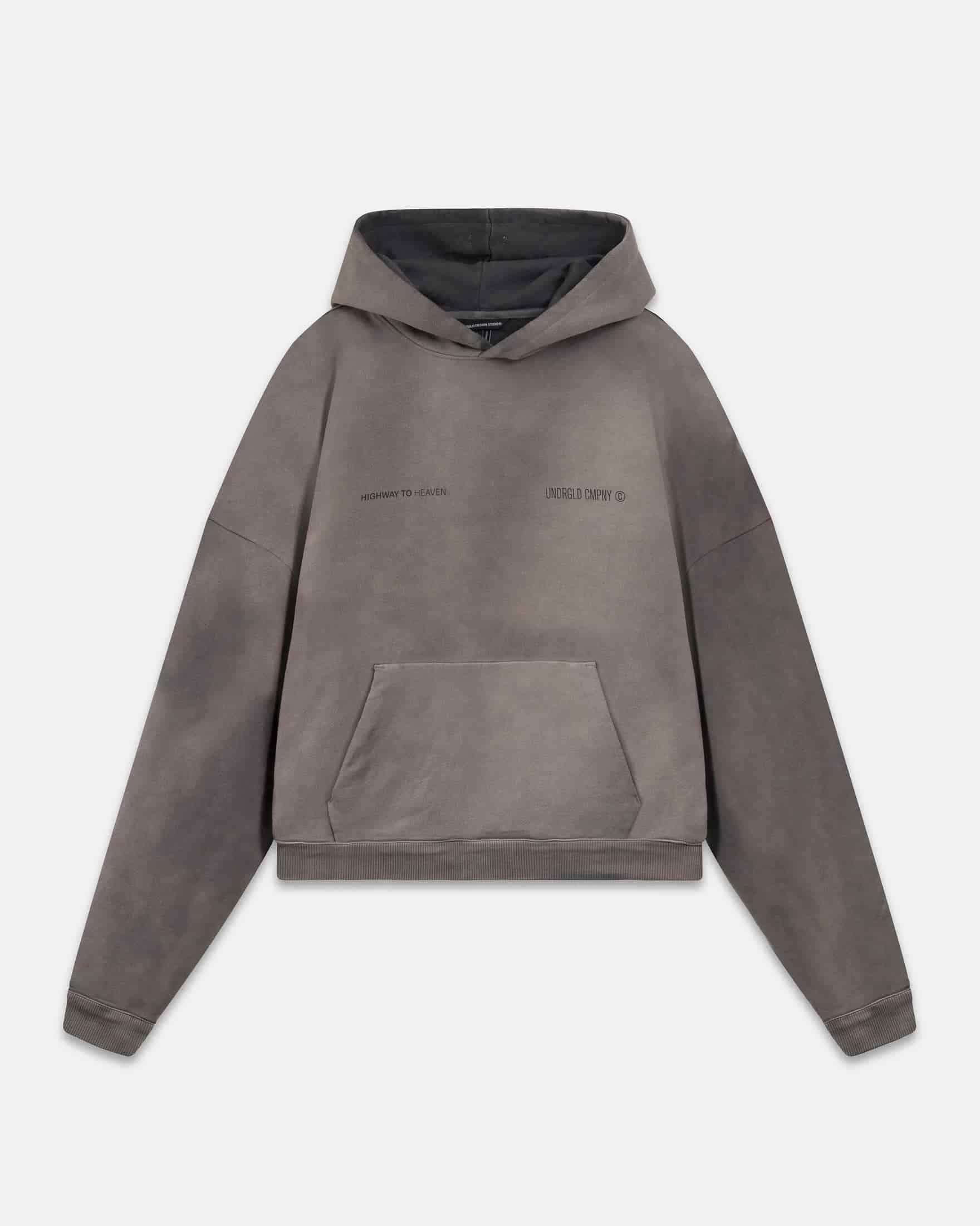 Spring Code Boxy Fit Hoodie Vintage Gray - miniatura 1