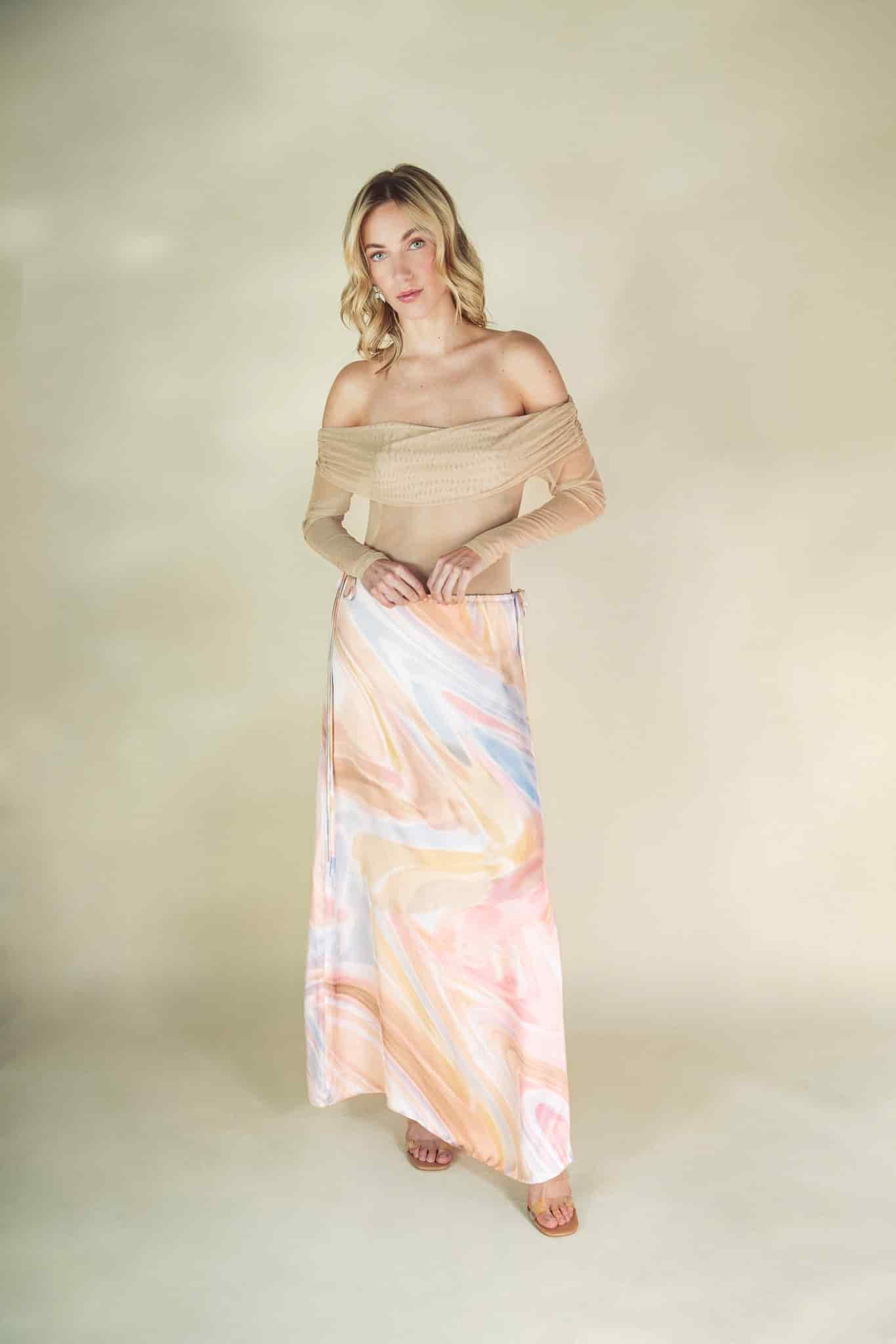 Tamara Skirt | Aquarela - miniatura 1