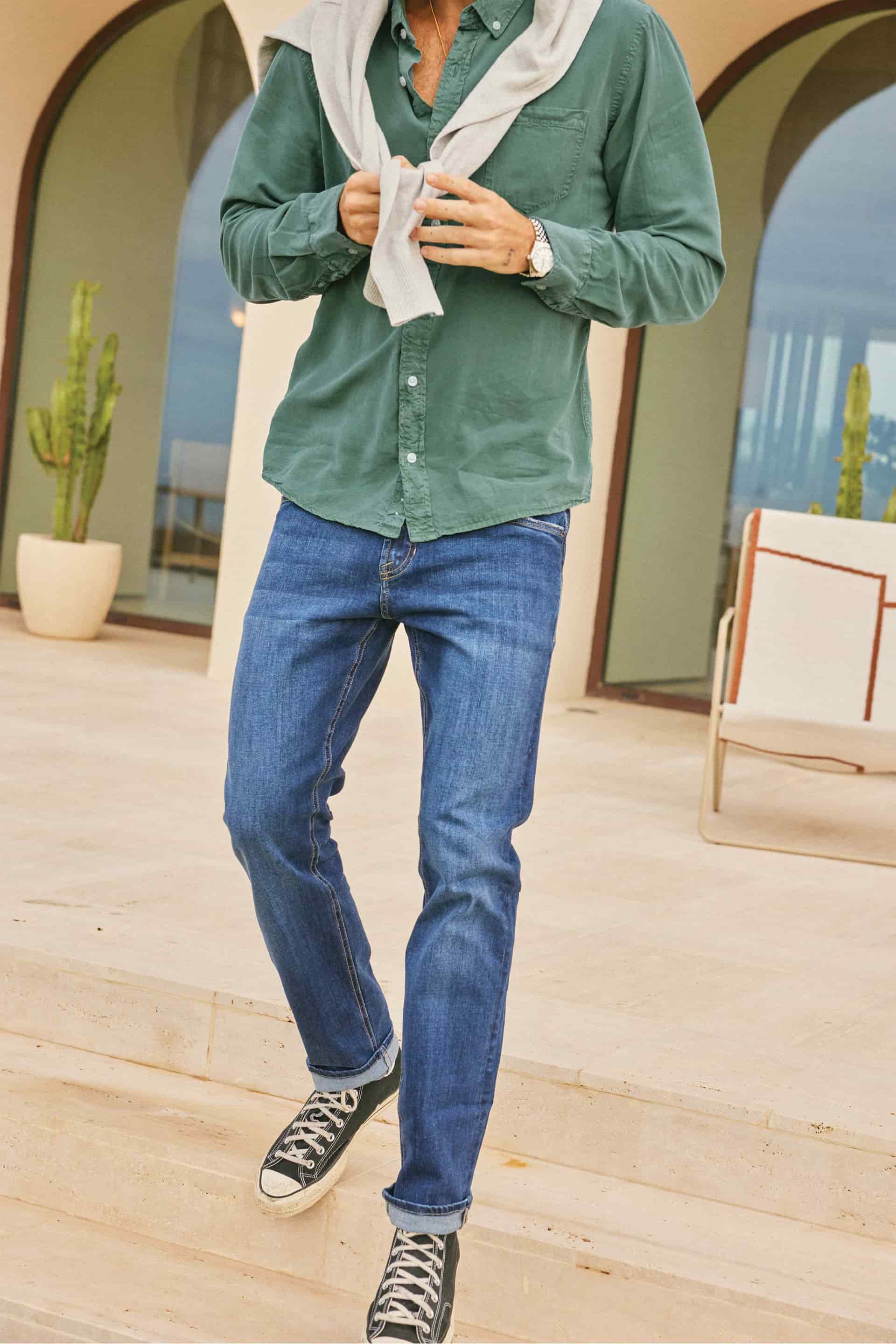 CAMISA LYOCELL MOSS - miniatura 1