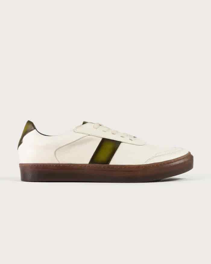 Sneaker Pisa Beige-Verde - miniatura 1