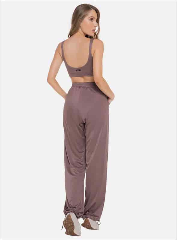 Pantalón casual en tela rib - PRECIO ESPECIAL - miniatura 3