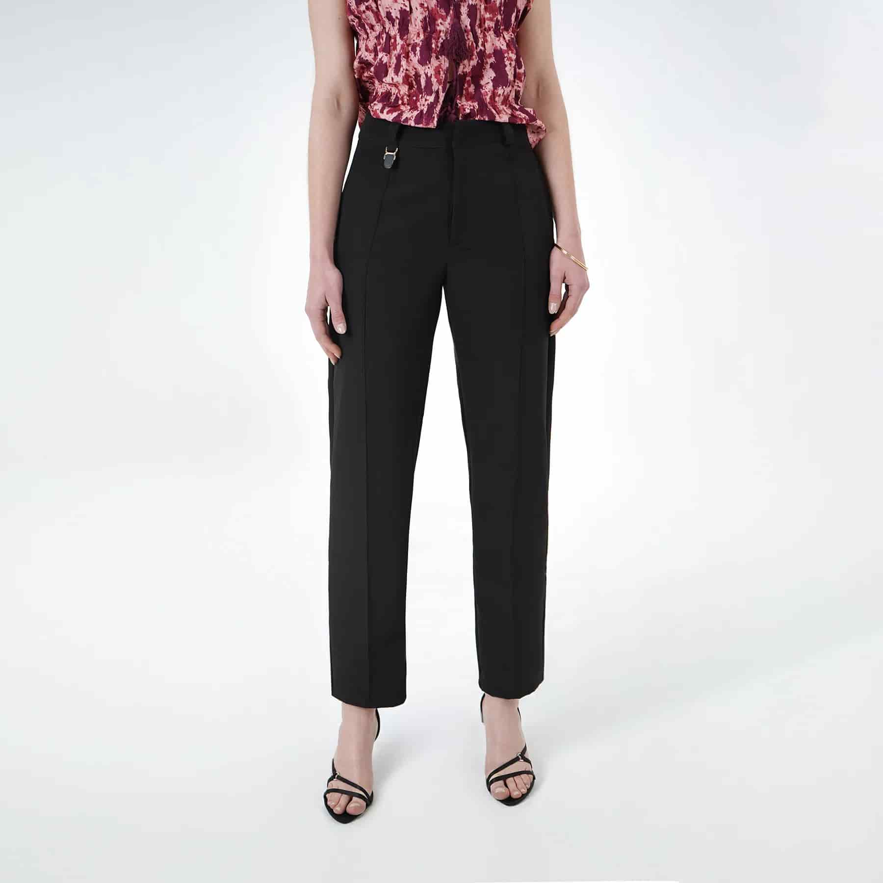 Pantalon Tiro Alto Bota Recta - miniatura 1