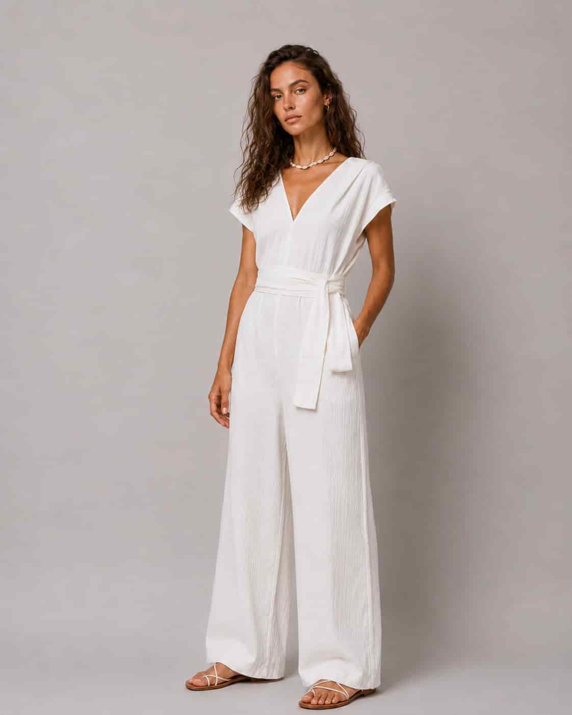 Breeze Cotton Jumpsuit - miniatura 11