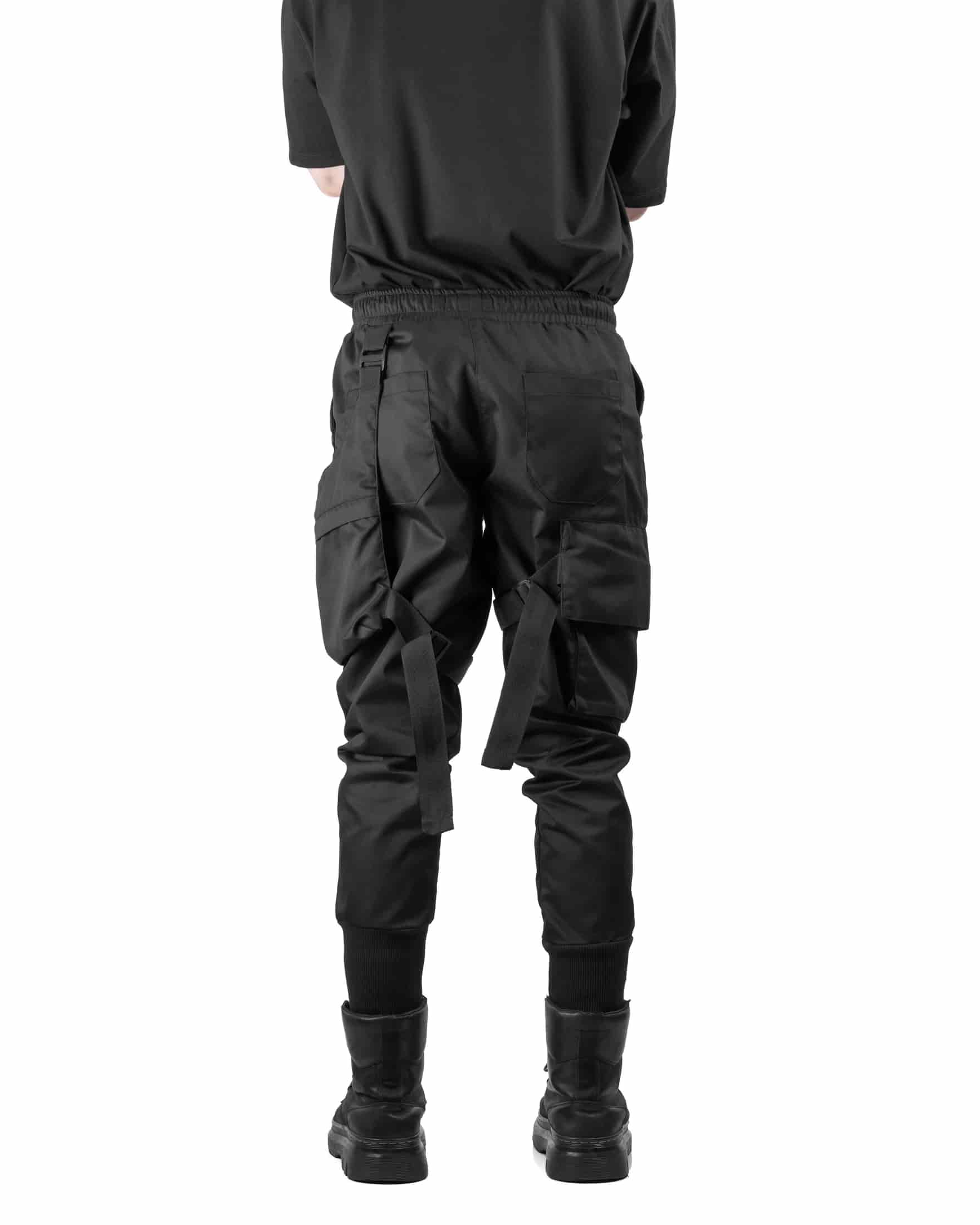 Pantalon Asimetrico Semibaggy Gabardina - miniatura 9