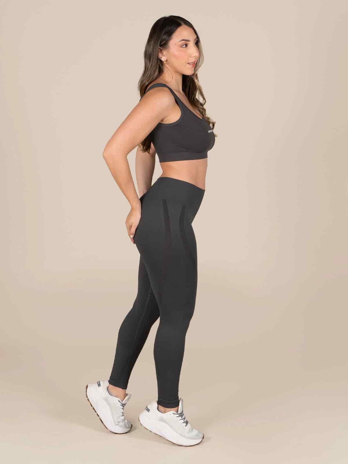 Darma leggins set seamless Gris - miniatura 2