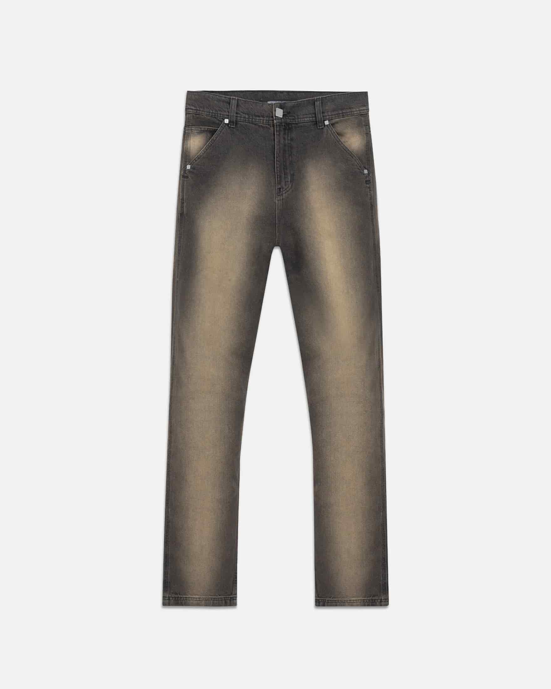 Line Basic Slim Fit Jeans Dirty Black - miniatura 3