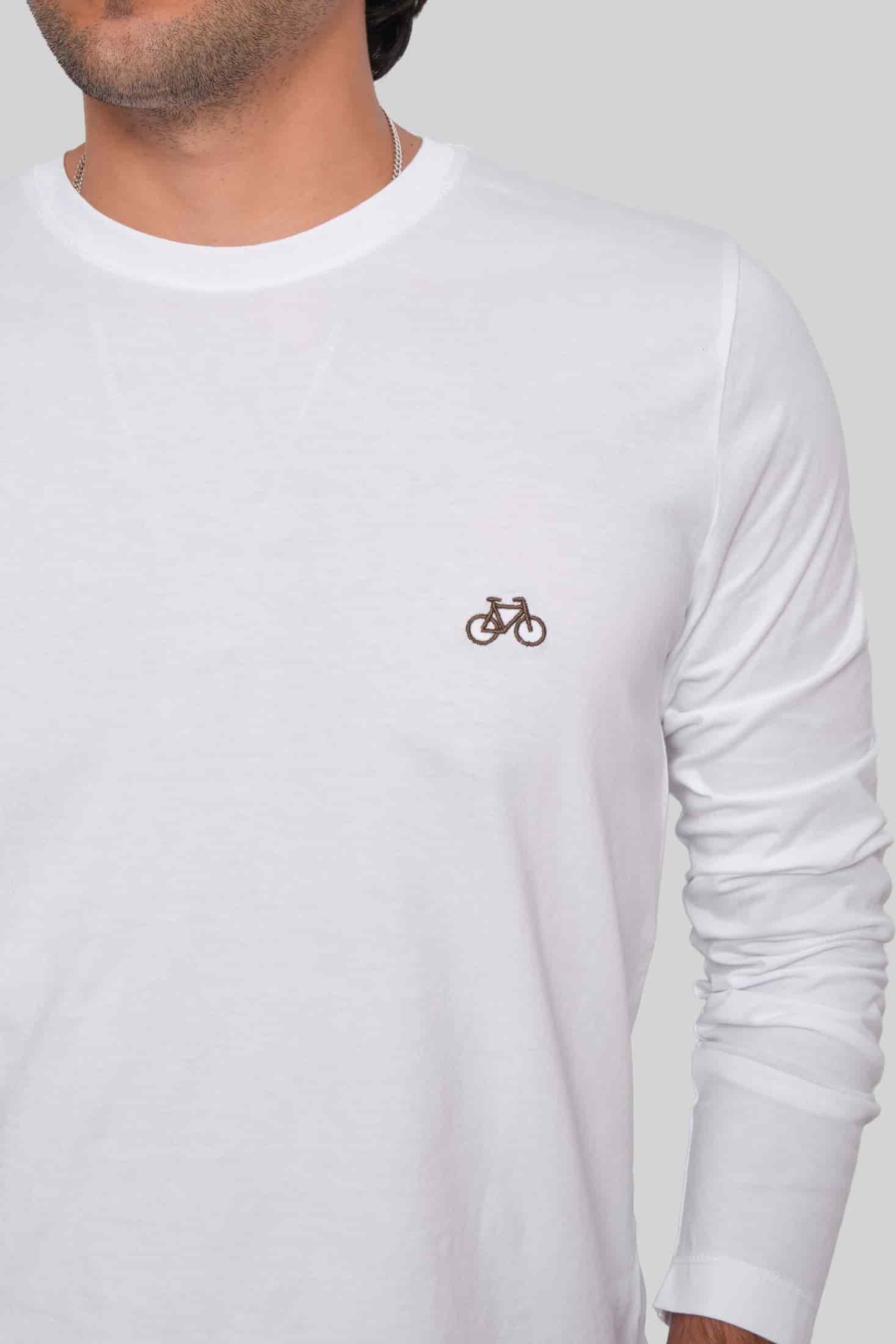 CAMISETA MANGA LARGA BLANCA - miniatura 2