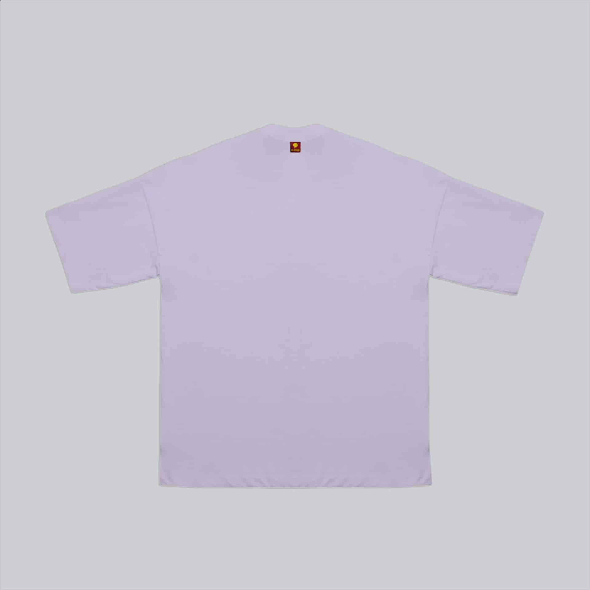 Camiseta BLOCK morado sobre lila regular fit - miniatura 2