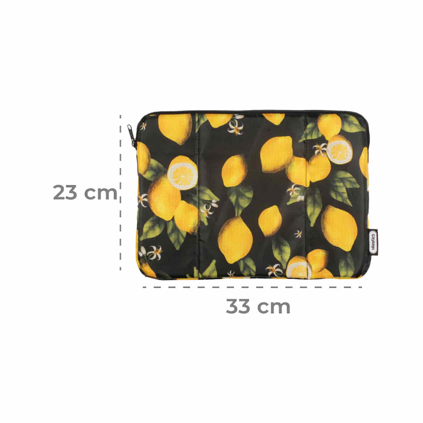 Estuche Laptop Pequeño Estampado Tahiti Citybags Multicolor 33x23x2 - miniatura 2