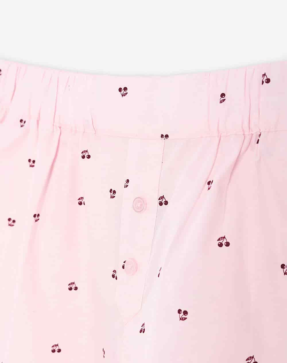 Short pantaloneta rosado estampado mujer - miniatura 2