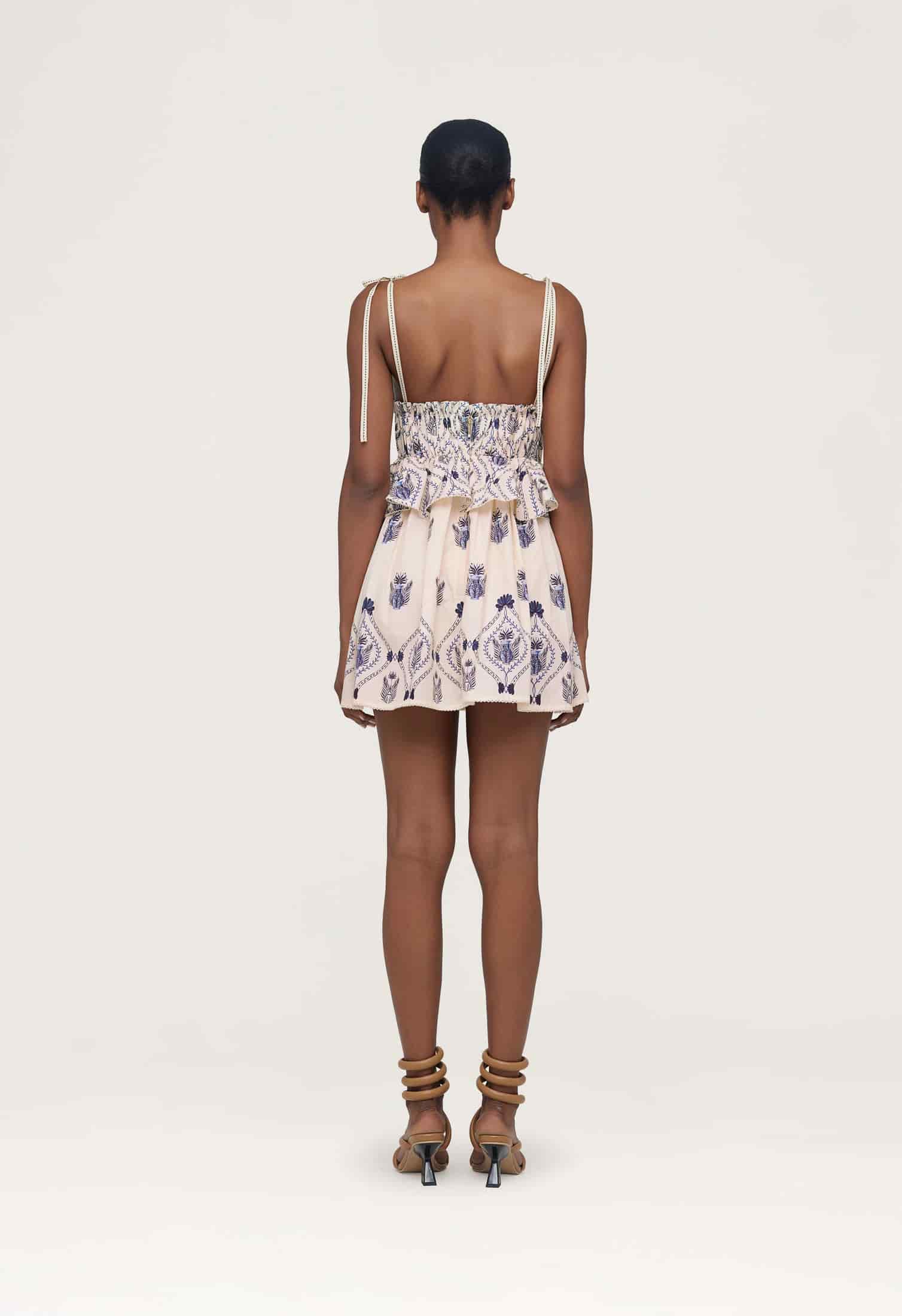 Salvador Jarron Mini Dress - miniatura 2