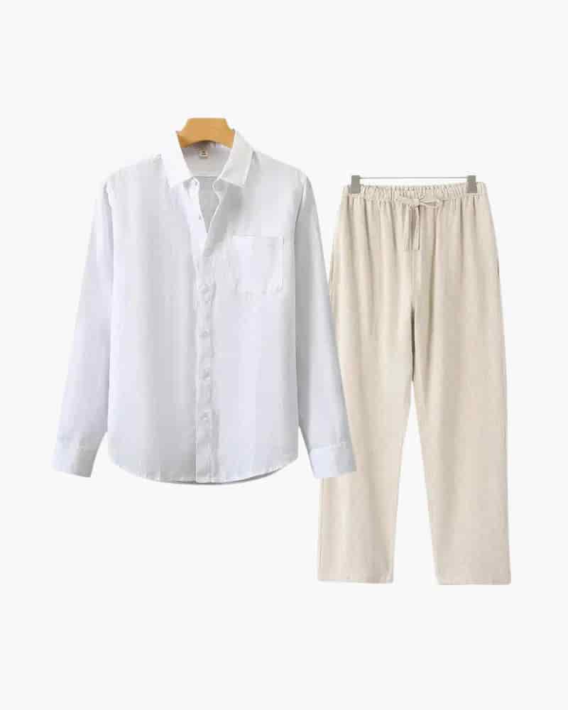 Old Money Linen Combo (Longsleeve) - miniatura 9