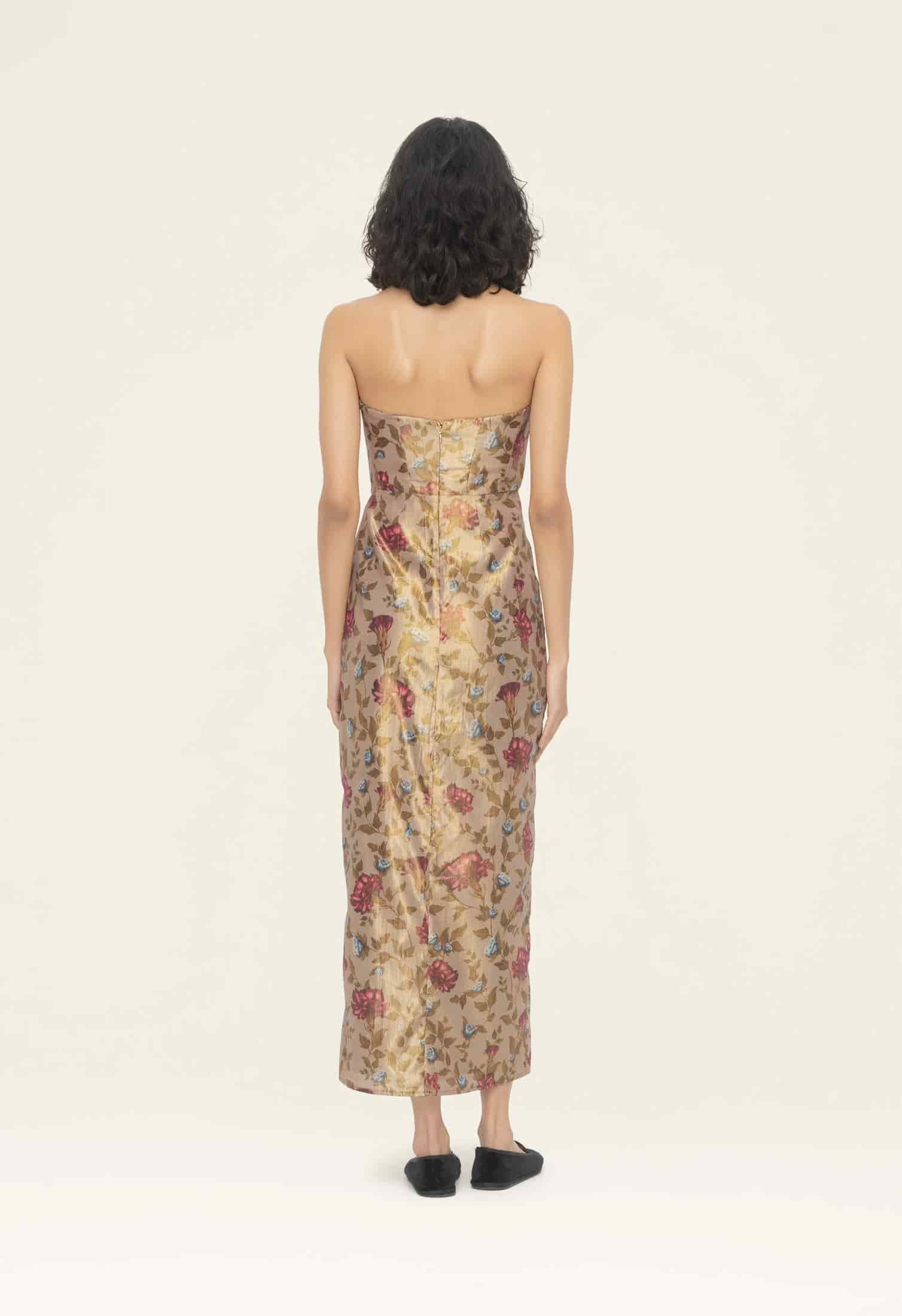 Cinéfila Memoria Maxi Dress - miniatura 4