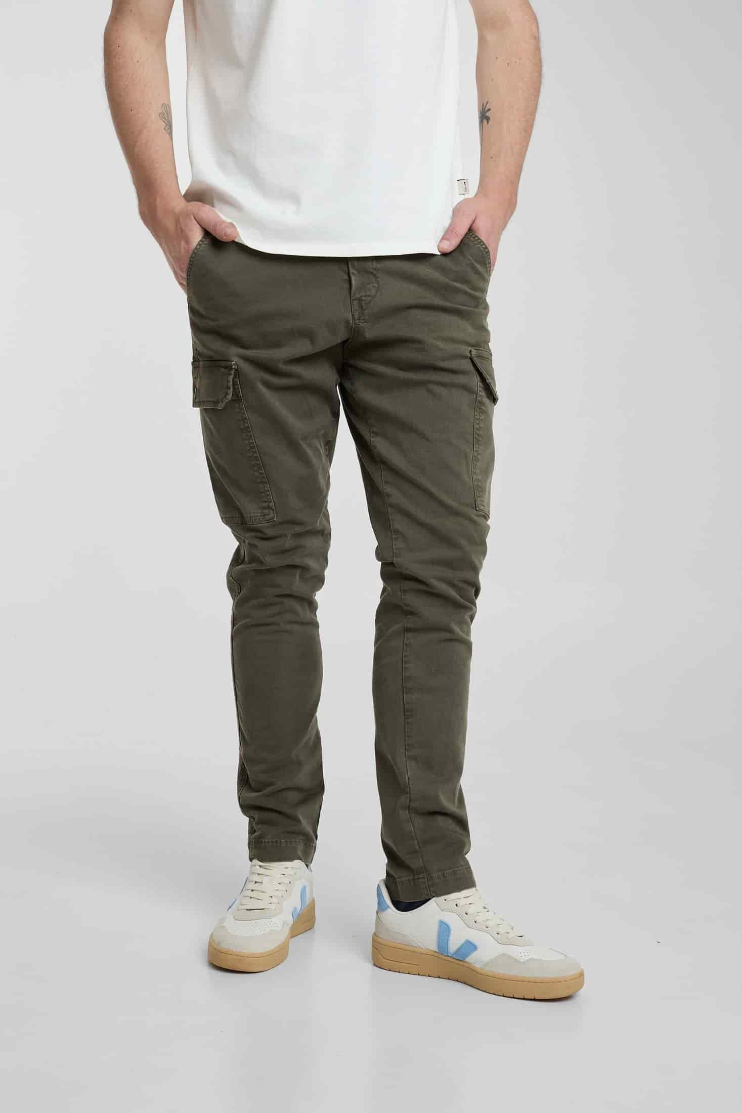 Pantalón Cargo Verde Militar - miniatura 5