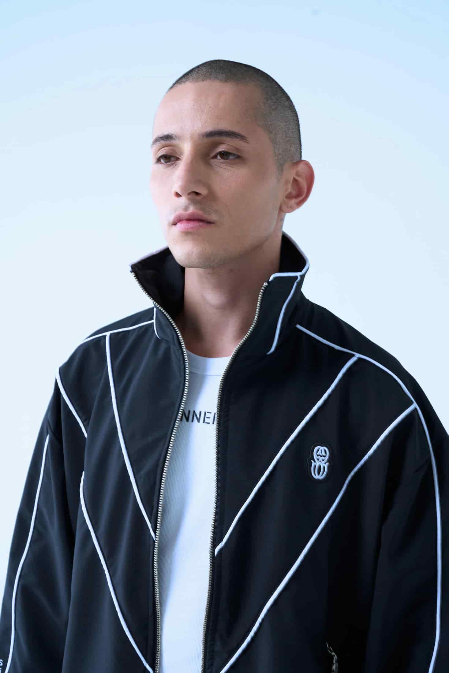 SINNERS BLACK TRACK JACKET - miniatura 4