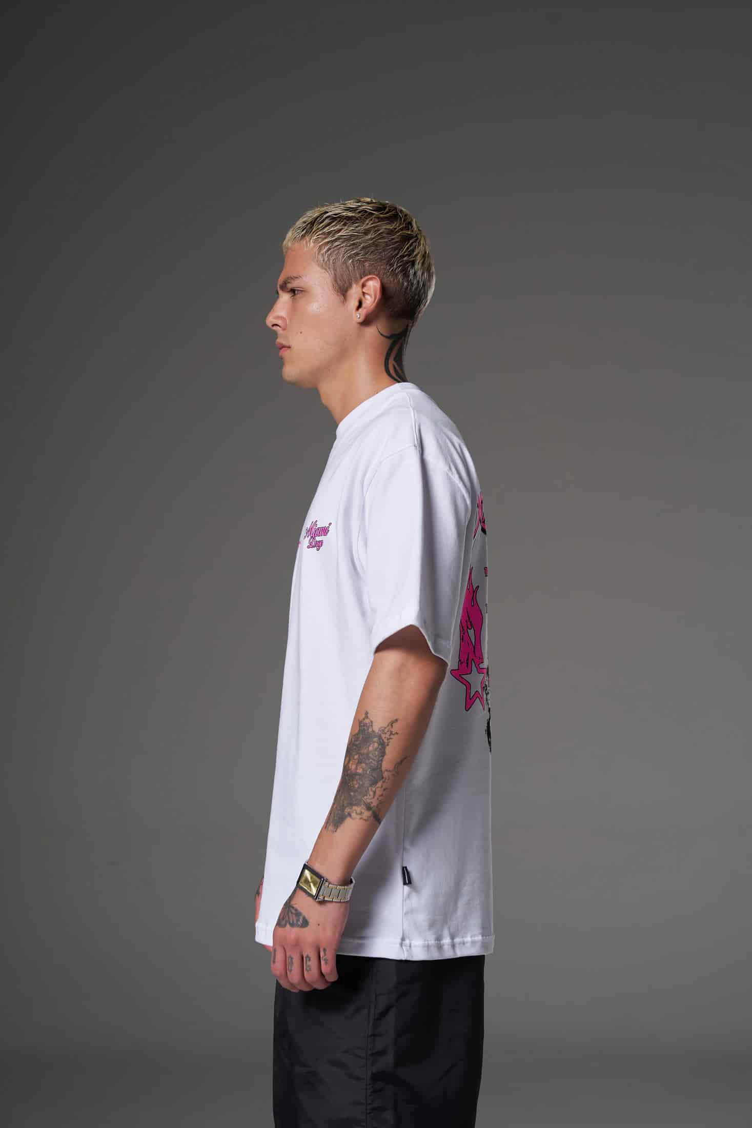 T shirt estrellas dream rosa 250 gramos 14600 - miniatura 3