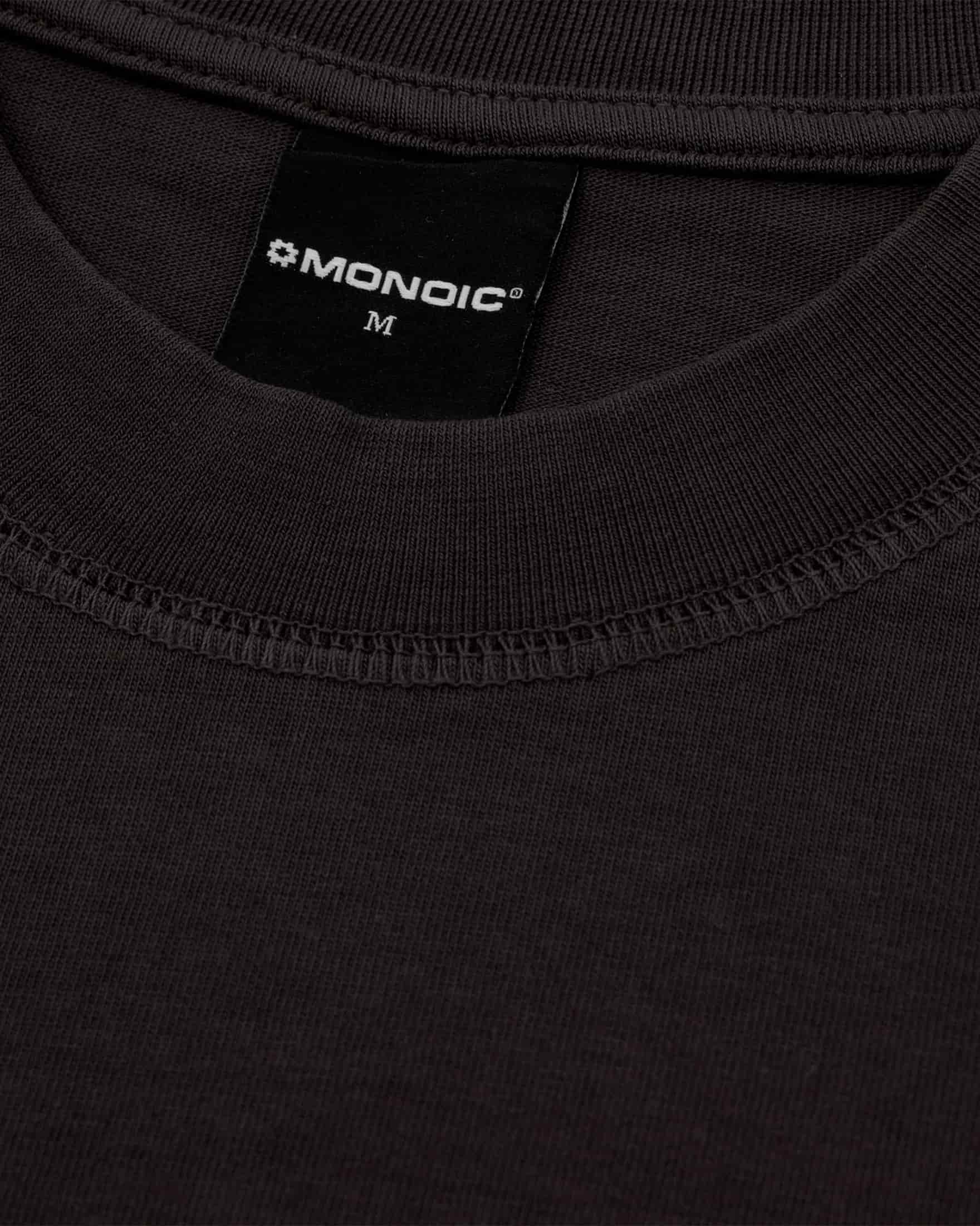 Camiseta Oversized Básica V4 - Café Chocolate - miniatura 4