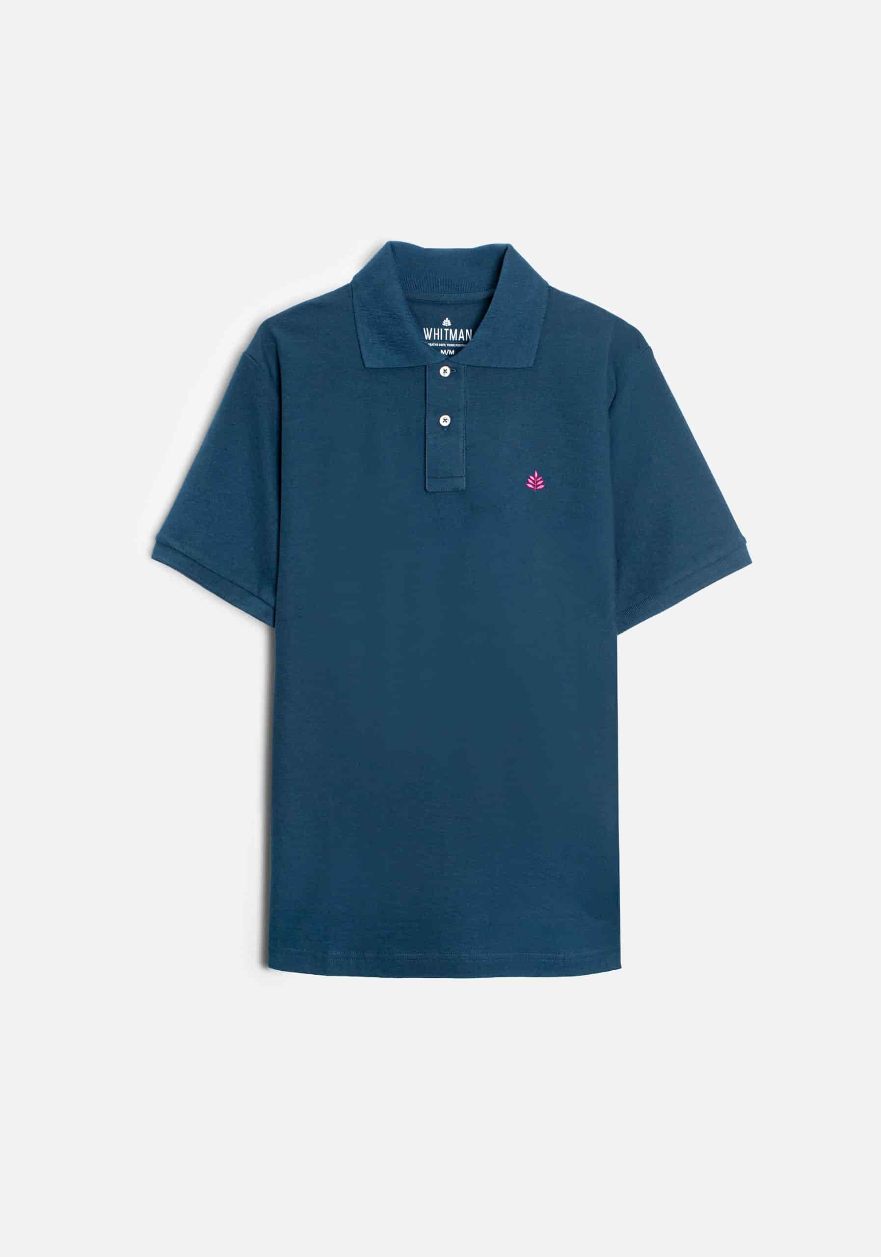 Camiseta Polo H L-Fuc Azul Petroleo - miniatura 1