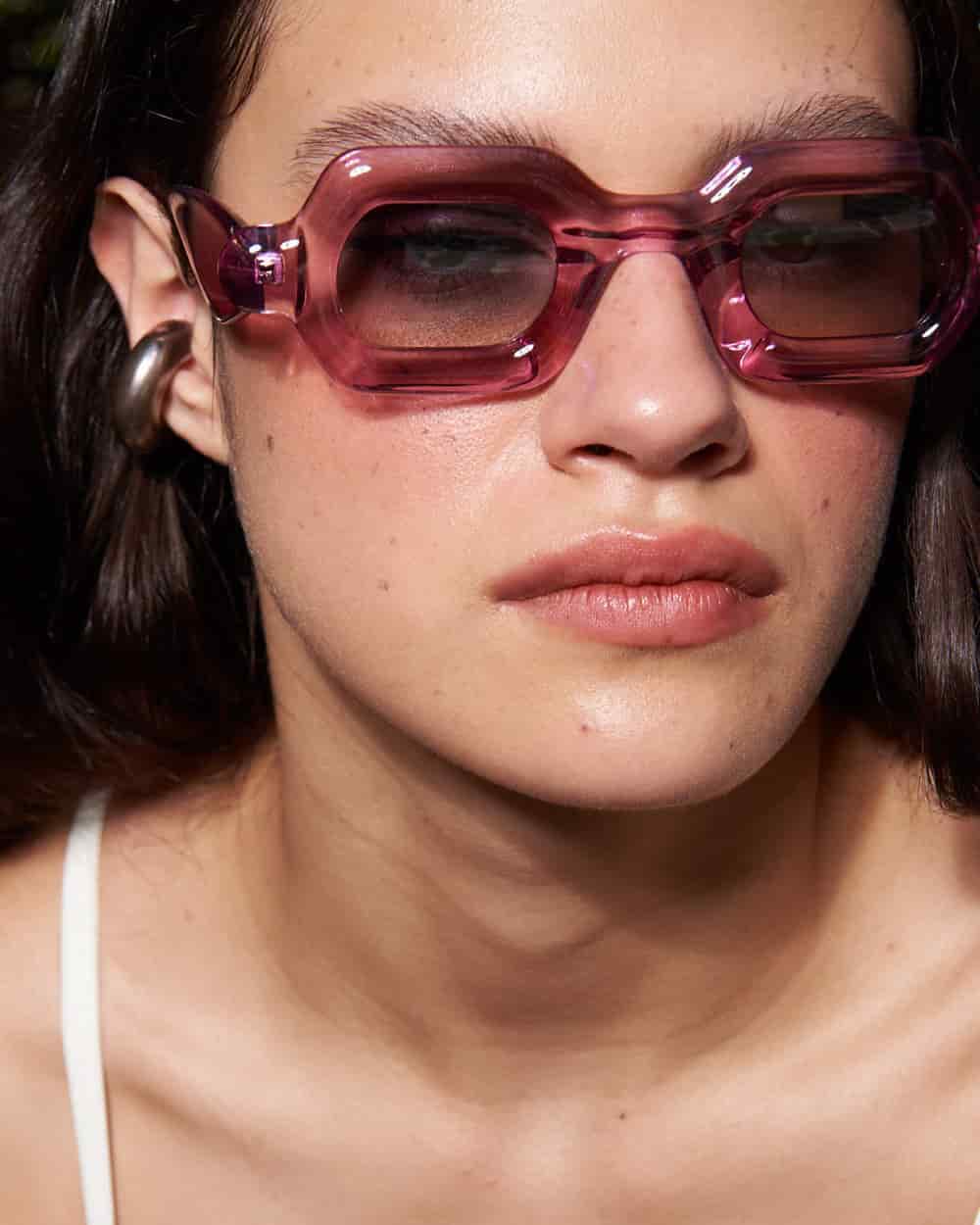 BUBBLE SQUARE GAFAS PINK - miniatura 1