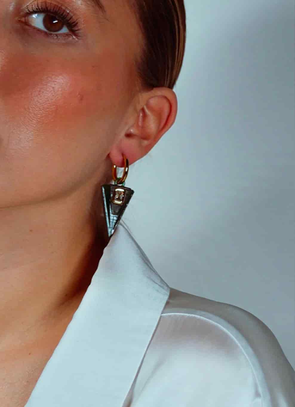 JVxTH - GREEN EARRINGS - miniatura 2