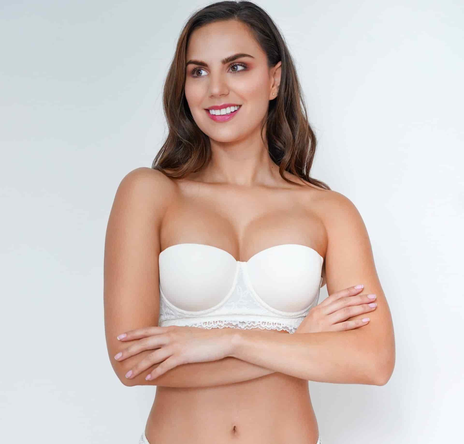 Brasier Strapless Multiusos para Mujer con Copa Lisa - miniatura 2