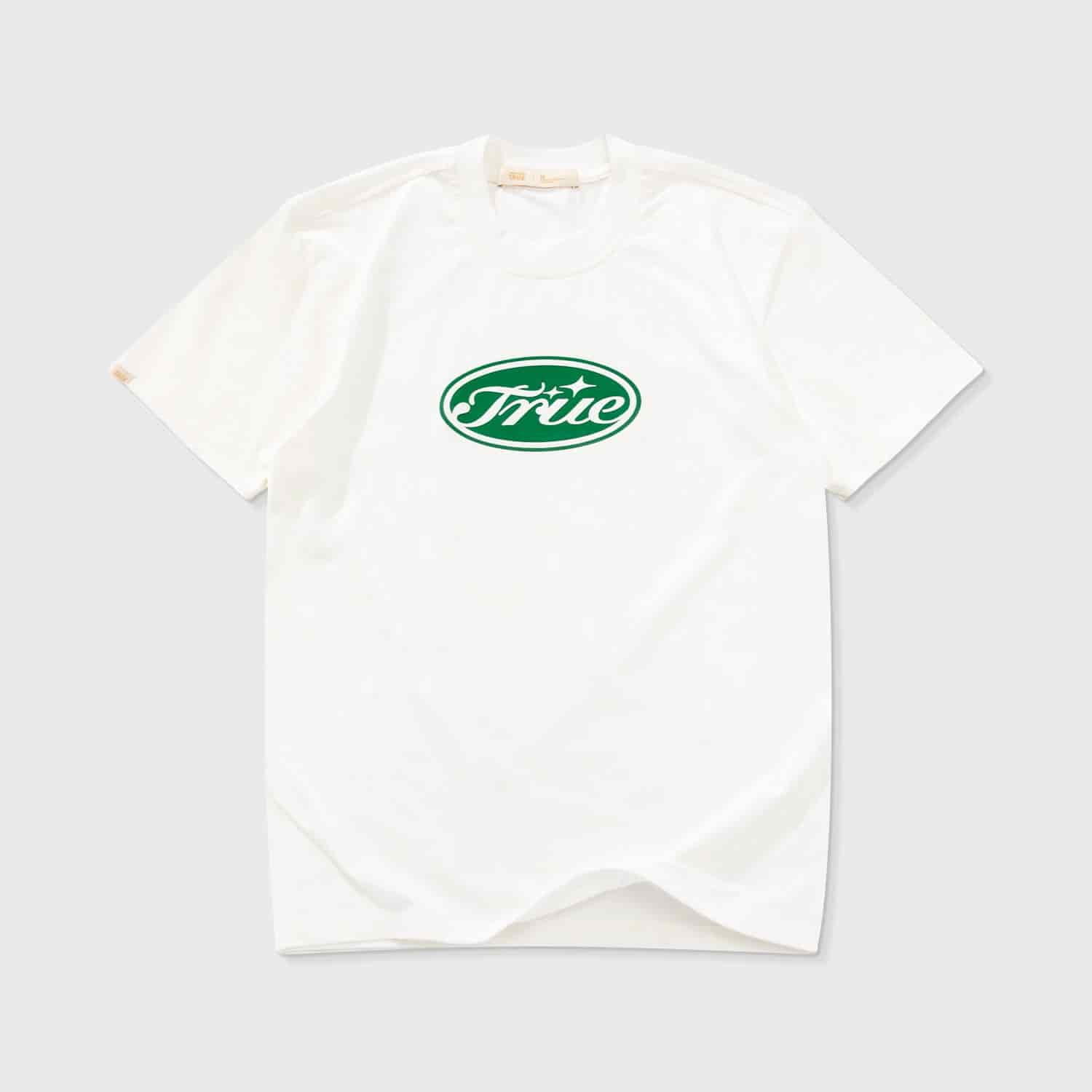 True Stamp T-Shirt - Cream - miniatura 1