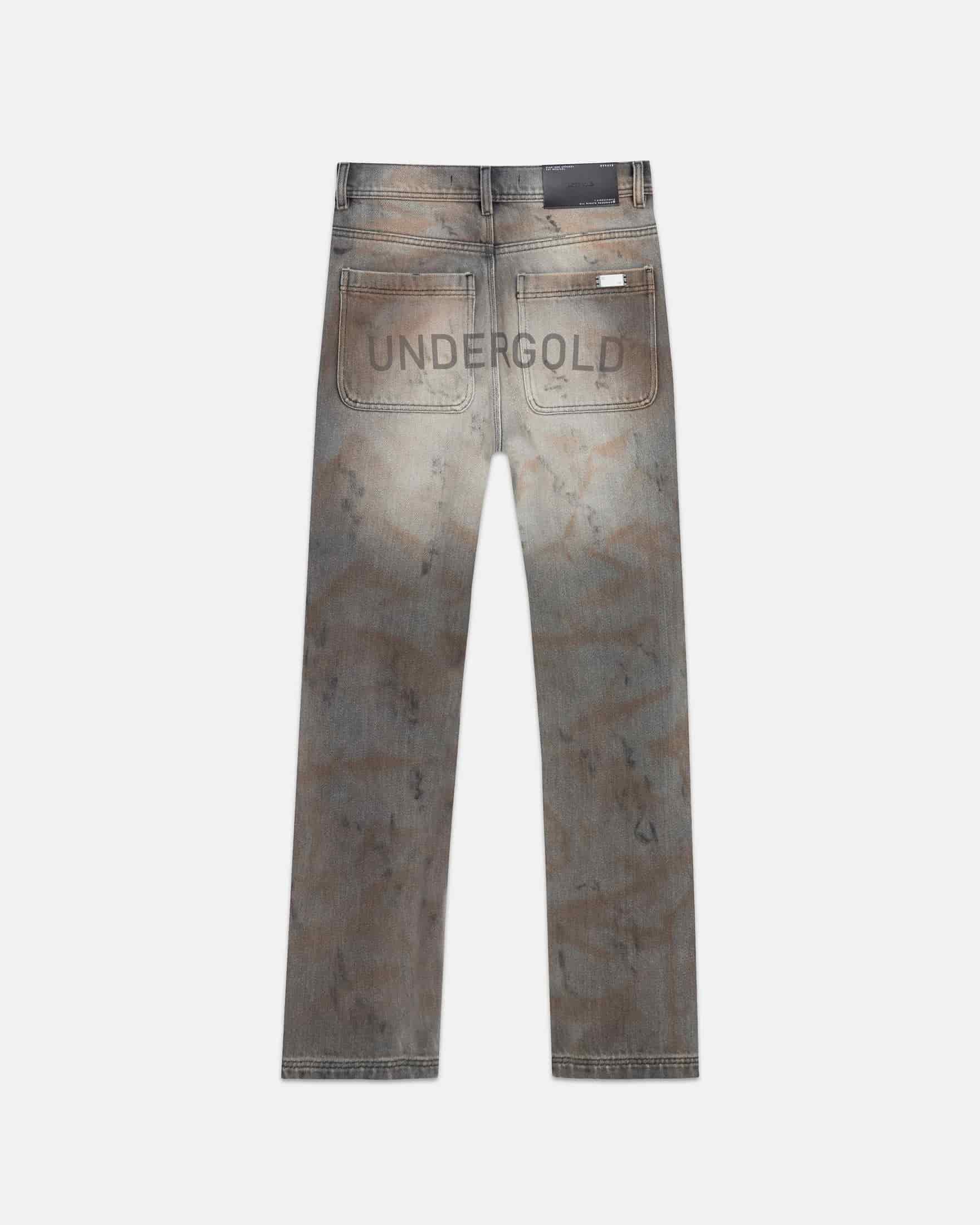 Holy State UNDGLD Wide Jeans Mechanic Gray - miniatura 1
