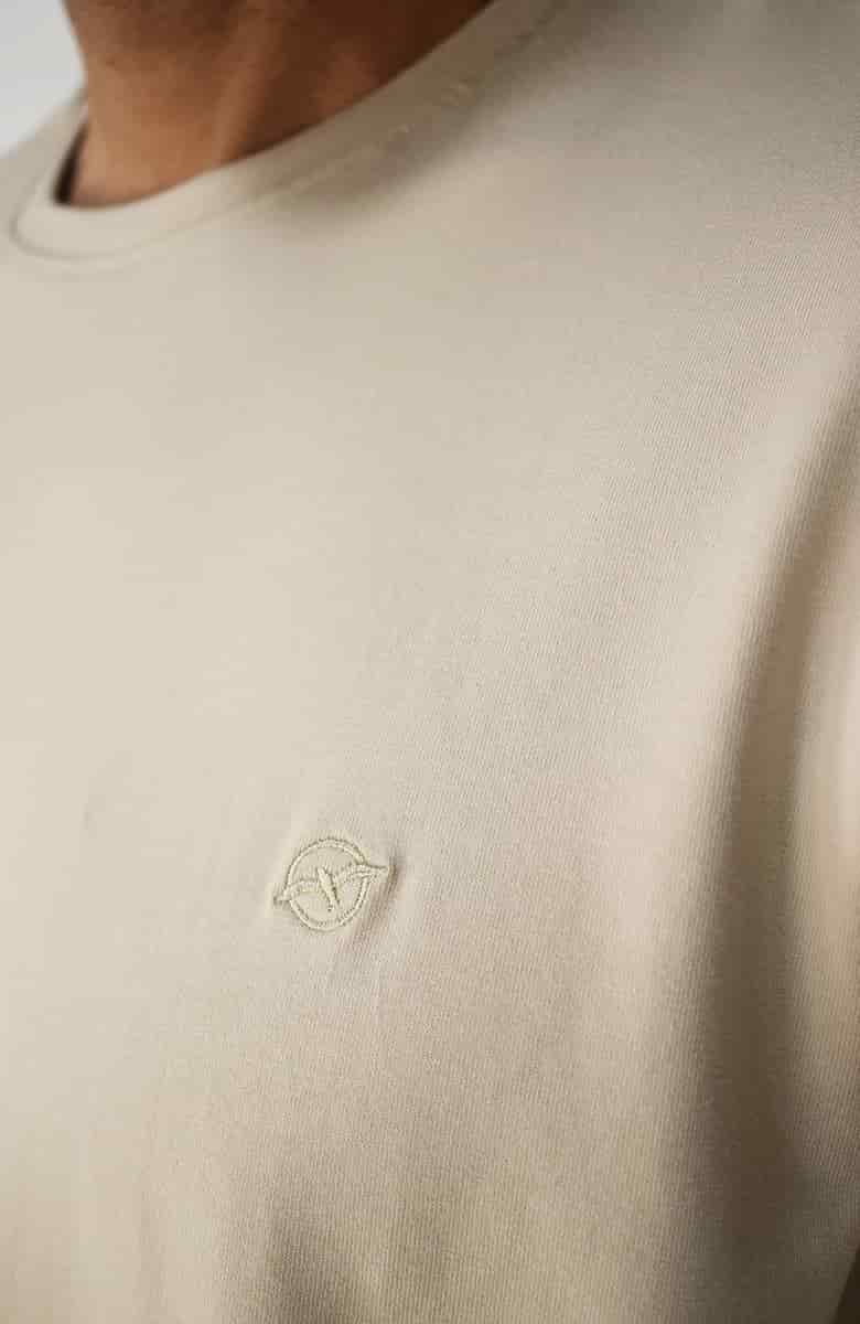 Camiseta básica Caqui para Hombre - miniatura 2